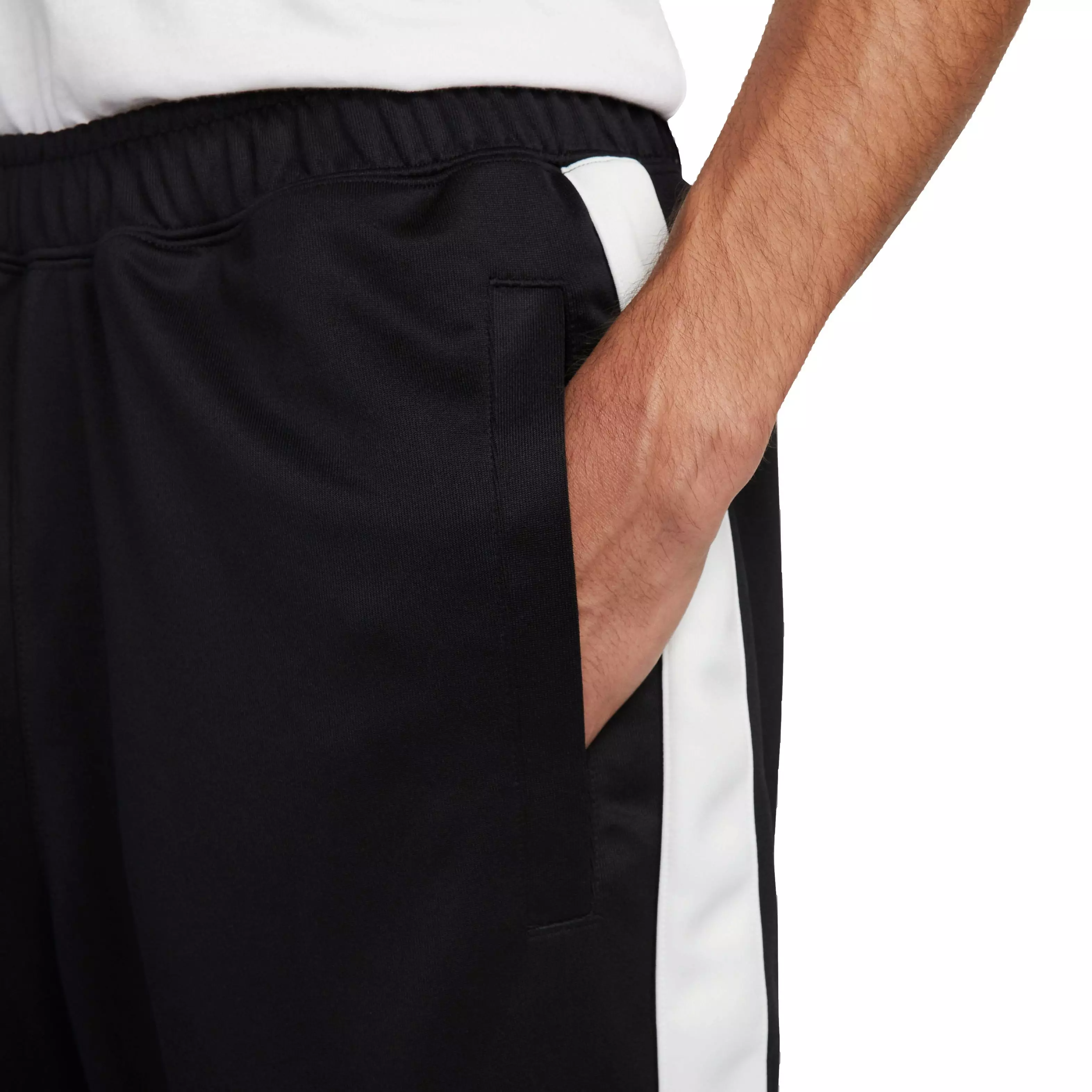 Nike Men's Air Track Pants - Black/White - BLACK/WHITE