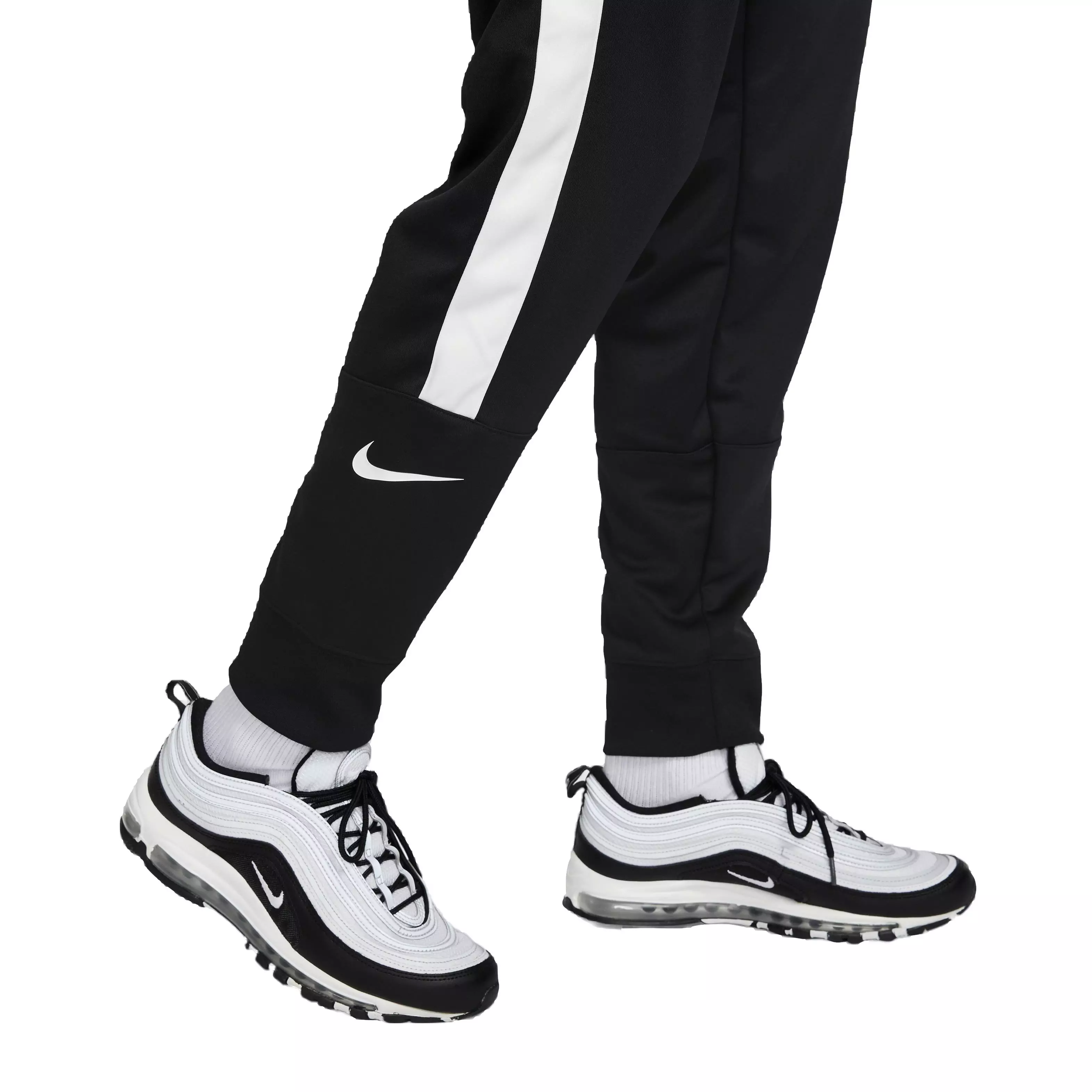 Nike Men's Air Track Pants - Black/White - BLACK/WHITE