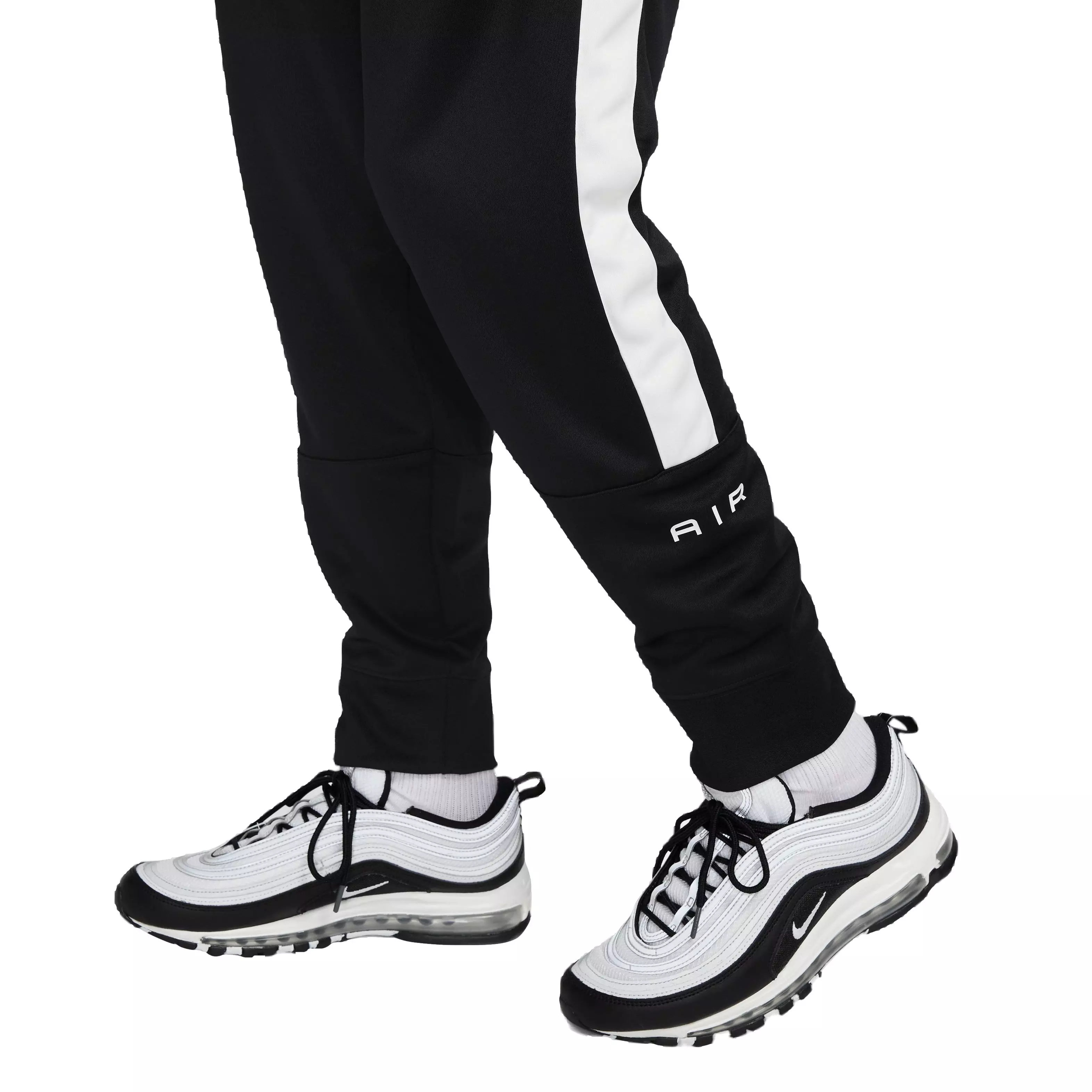 Nike Men's Air Track Pants - Black/White - BLACK/WHITE