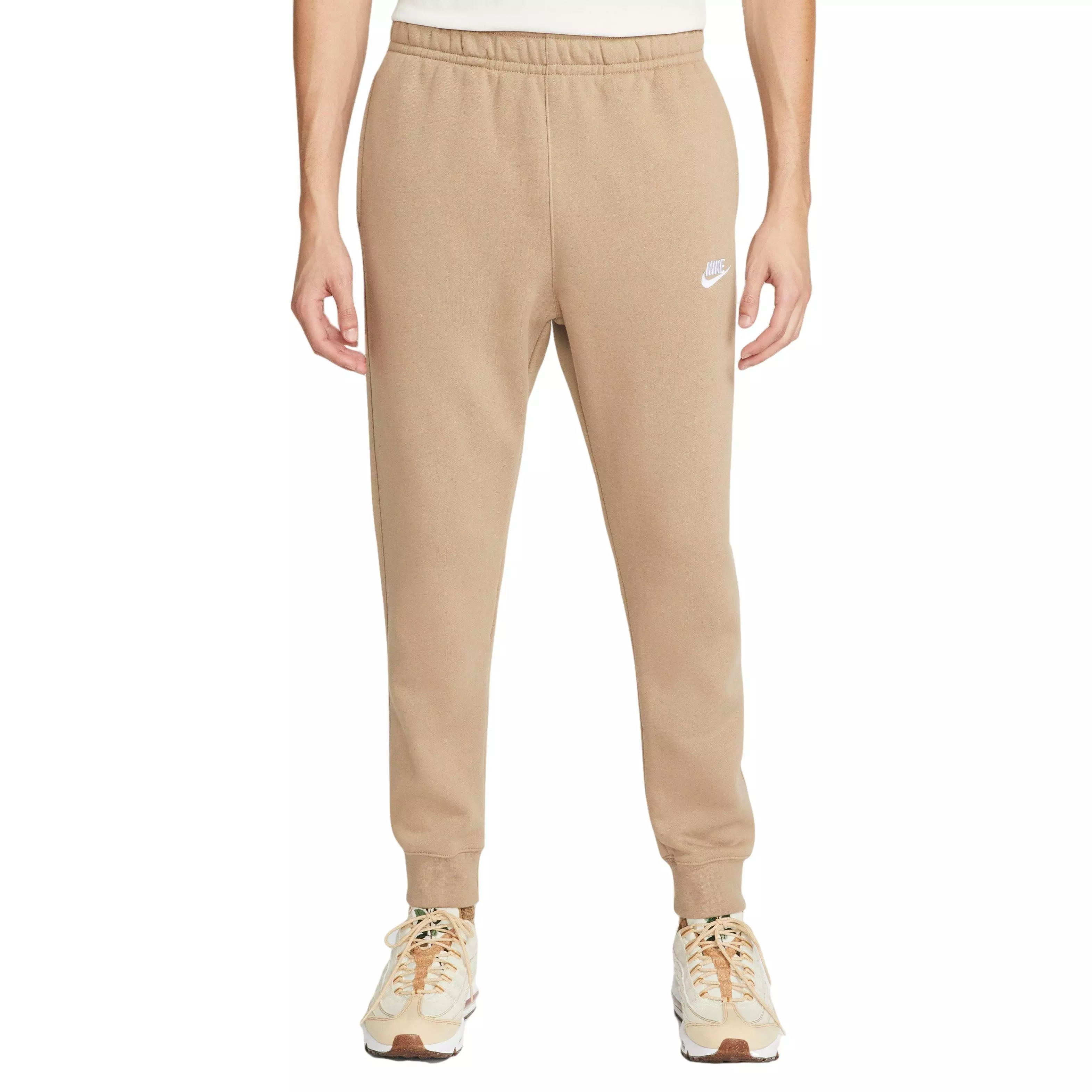 Nike Men's Sportswear Club Joggers-Brown - Hibbett