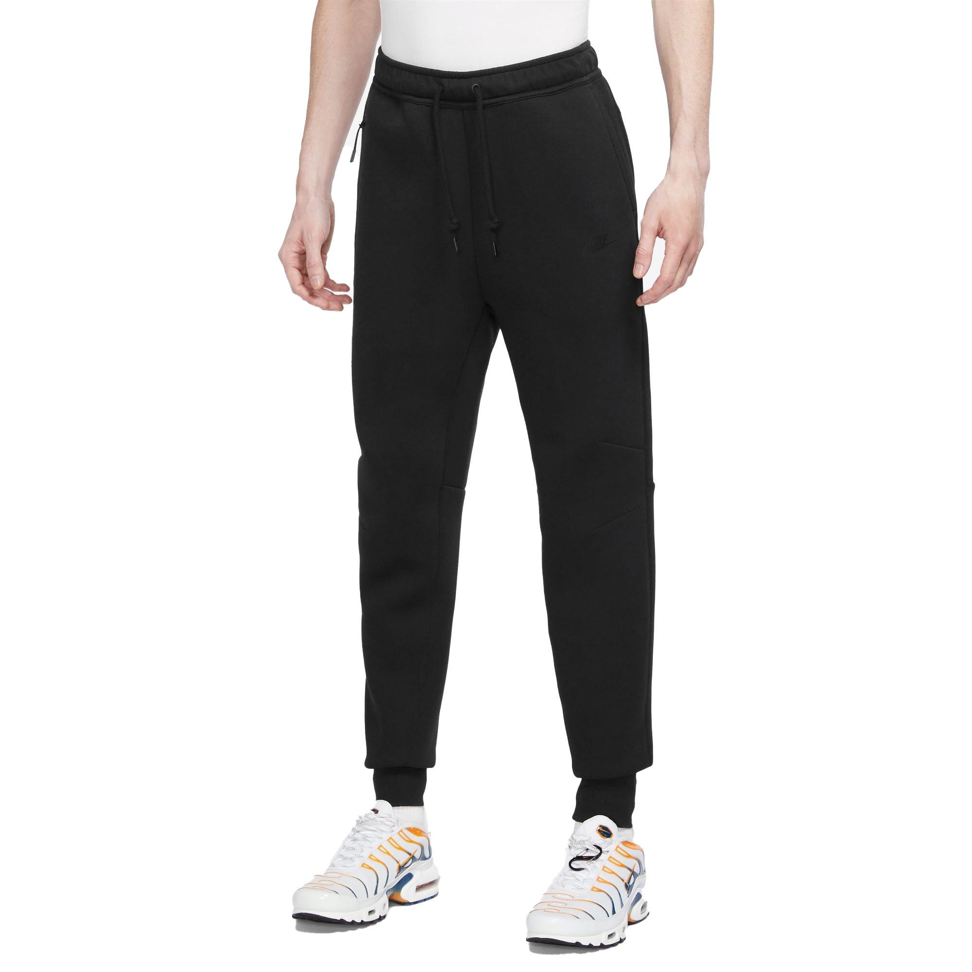 Nike Men's Tech Fleece Joggers-Black - BLACK Thumbnail View 1