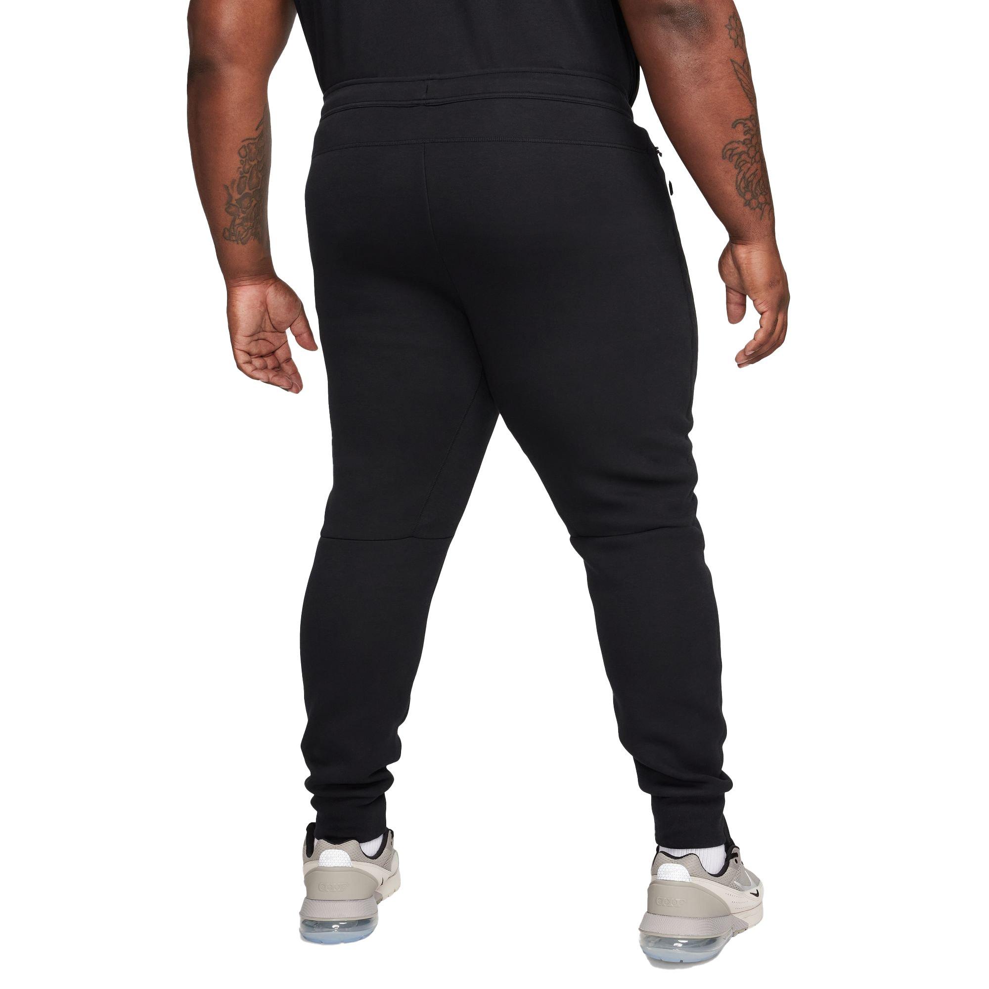 Nike Men's Tech Fleece Joggers-Black - BLACK Thumbnail View 11