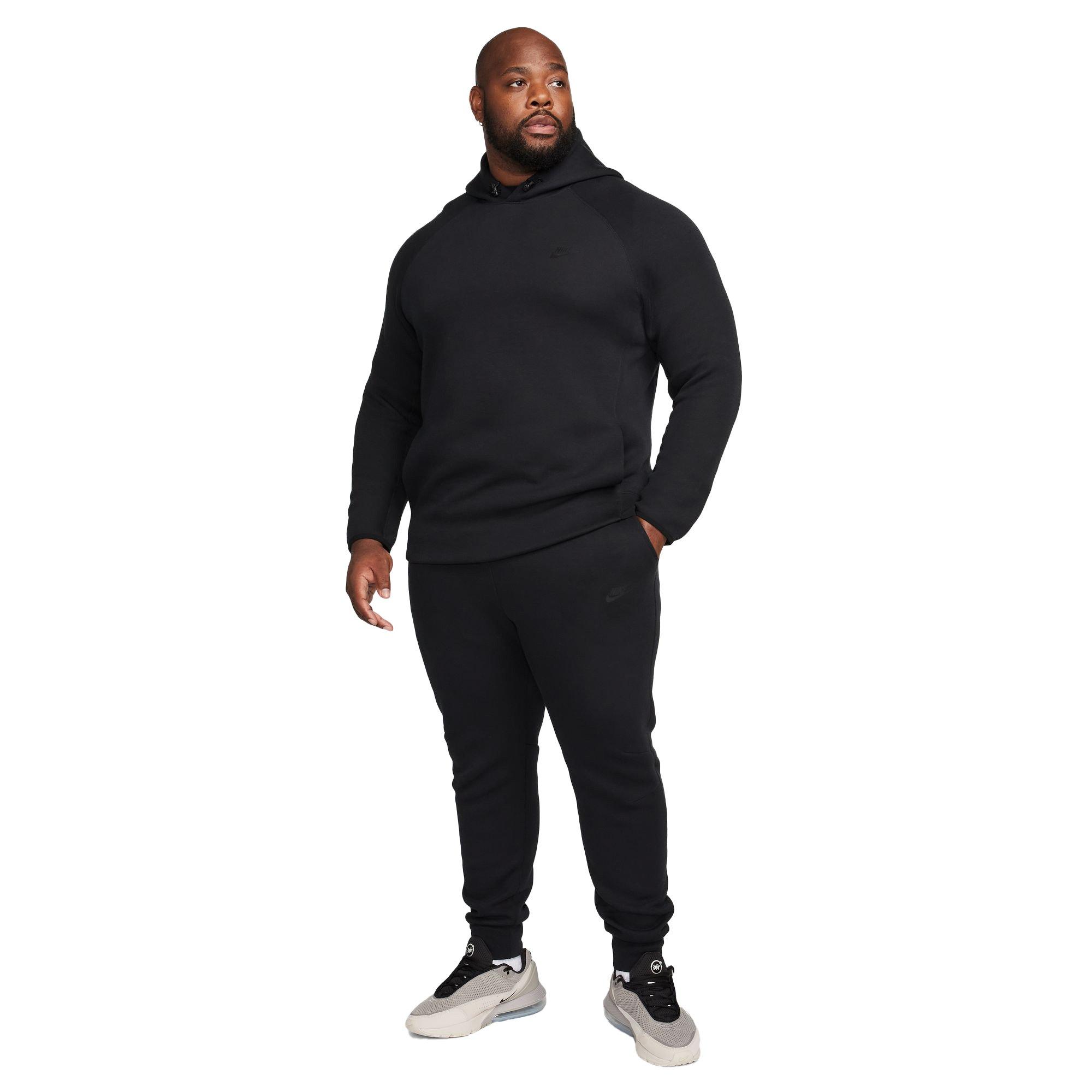 Nike Men's Tech Fleece Joggers-Black - BLACK Thumbnail View 18