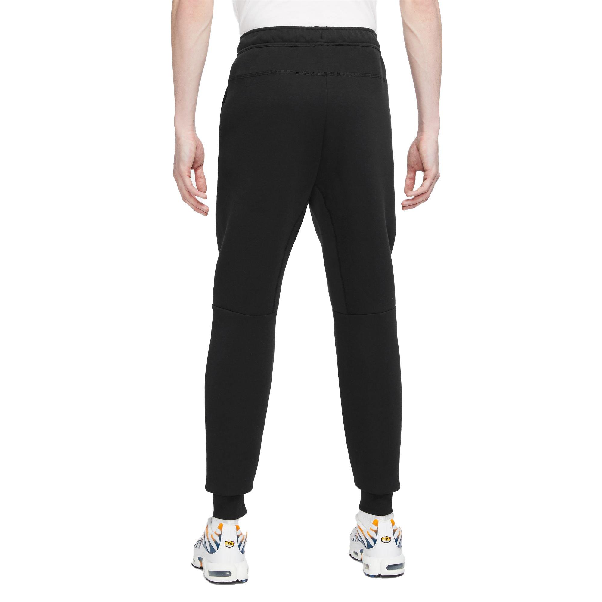 Nike Men's Tech Fleece Joggers-Black - BLACK Thumbnail View 2