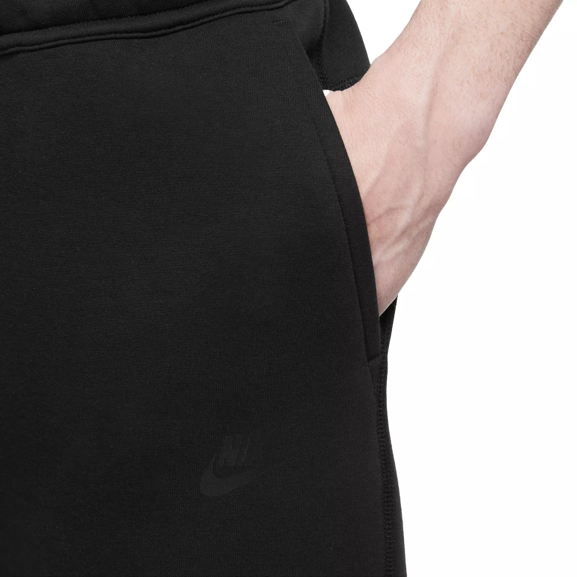 Nike Men's Tech Fleece Joggers-Black - BLACK