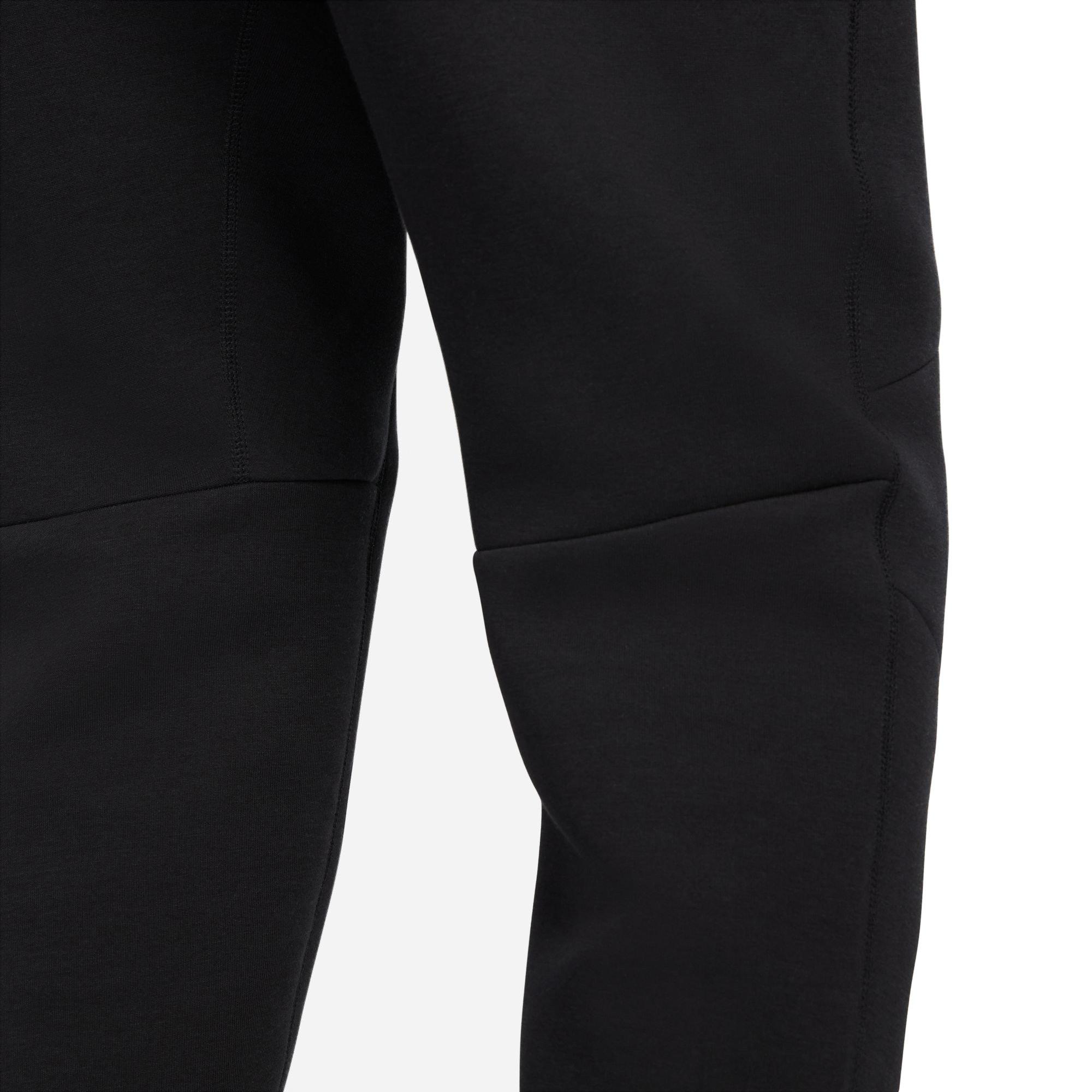 Nike Men's Tech Fleece Joggers-Black - BLACK Thumbnail View 7