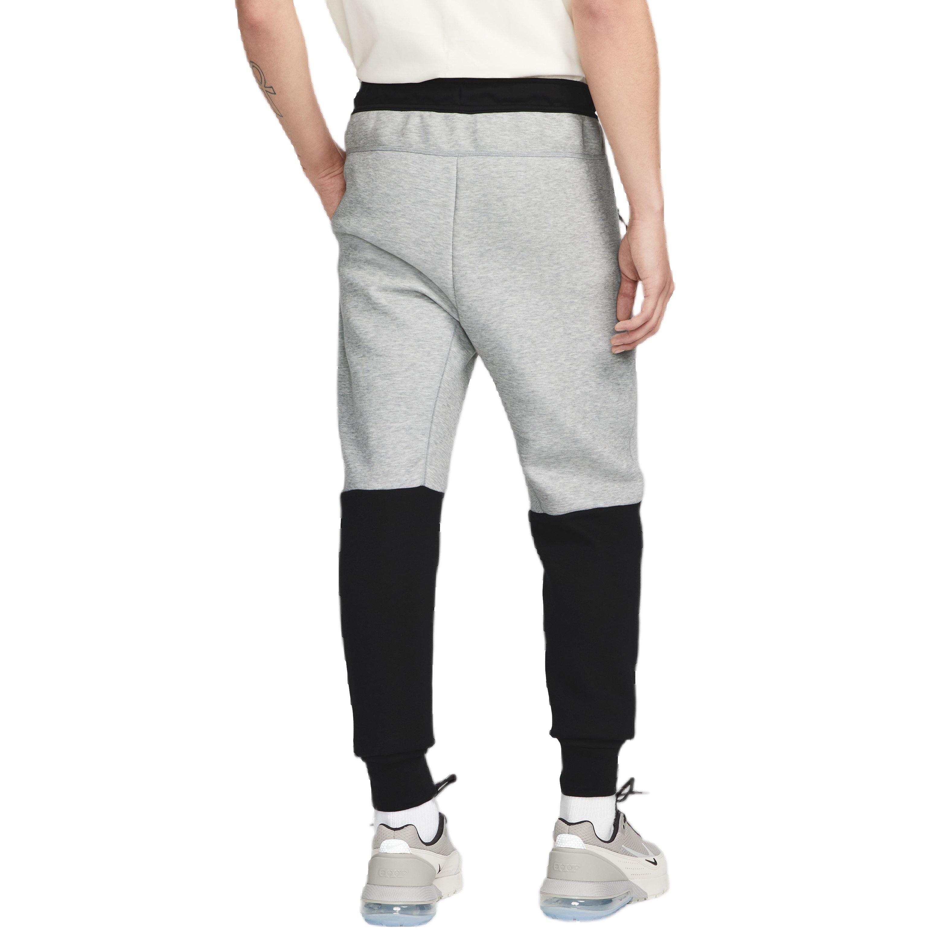 Nike Men's Sportswear Tech Fleece Joggers-Grey/Black - BLACK/GREY Thumbnail View 2