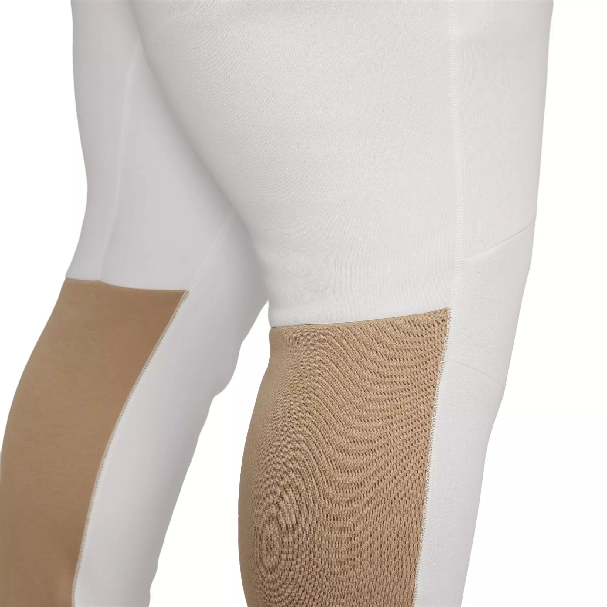 Nike Men's Tech Fleece Joggers - Summit White - WHITE/KHAKI