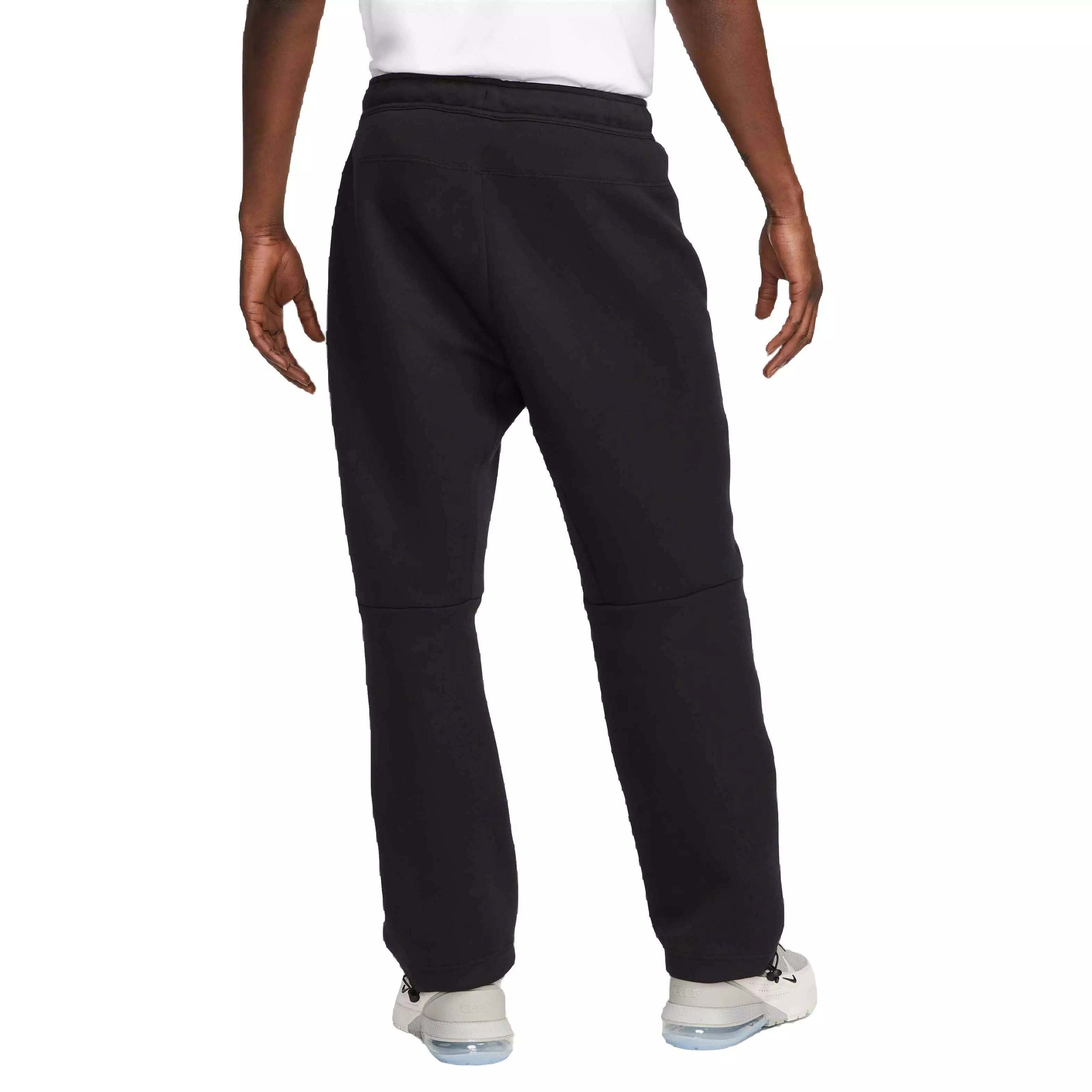 Nike Men's Tech Fleece Open Hem Pants - BLACK