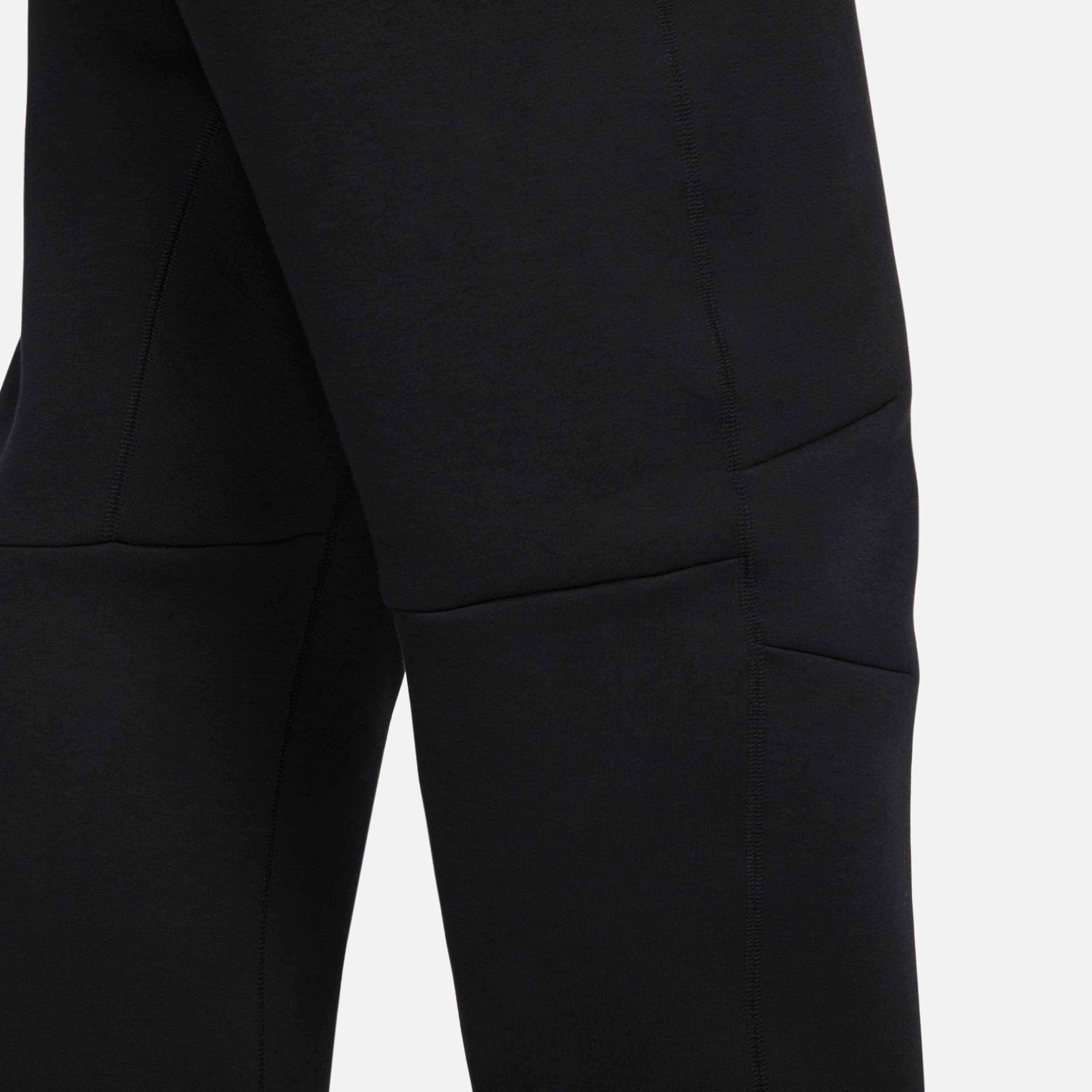 Nike Men's Tech Fleece Open Hem Pants - BLACK Thumbnail View 5