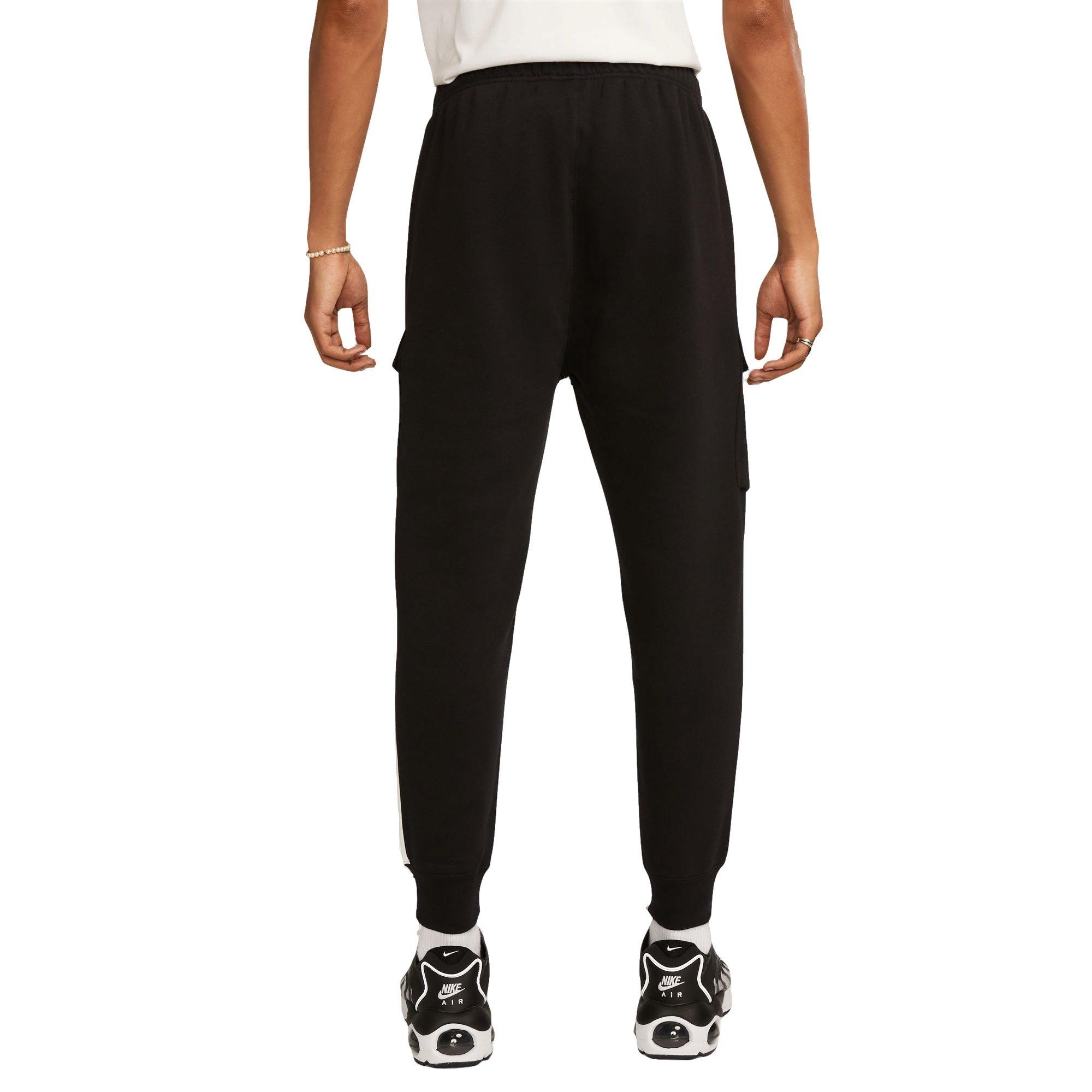 Nike Men's Air Fleece Pants-Black - BLACK Thumbnail View 2
