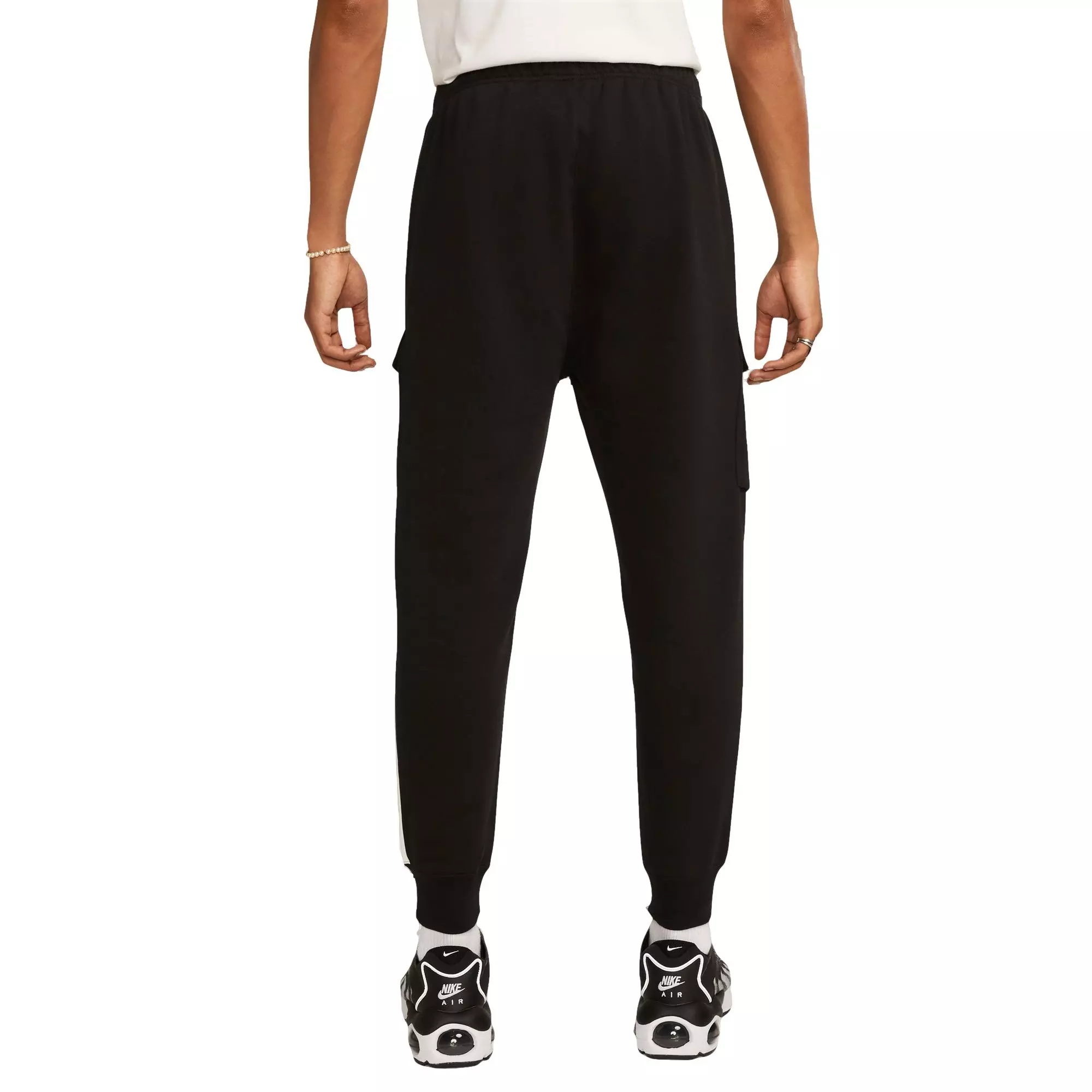 Nike Men's Air Fleece Pants-Black - BLACK