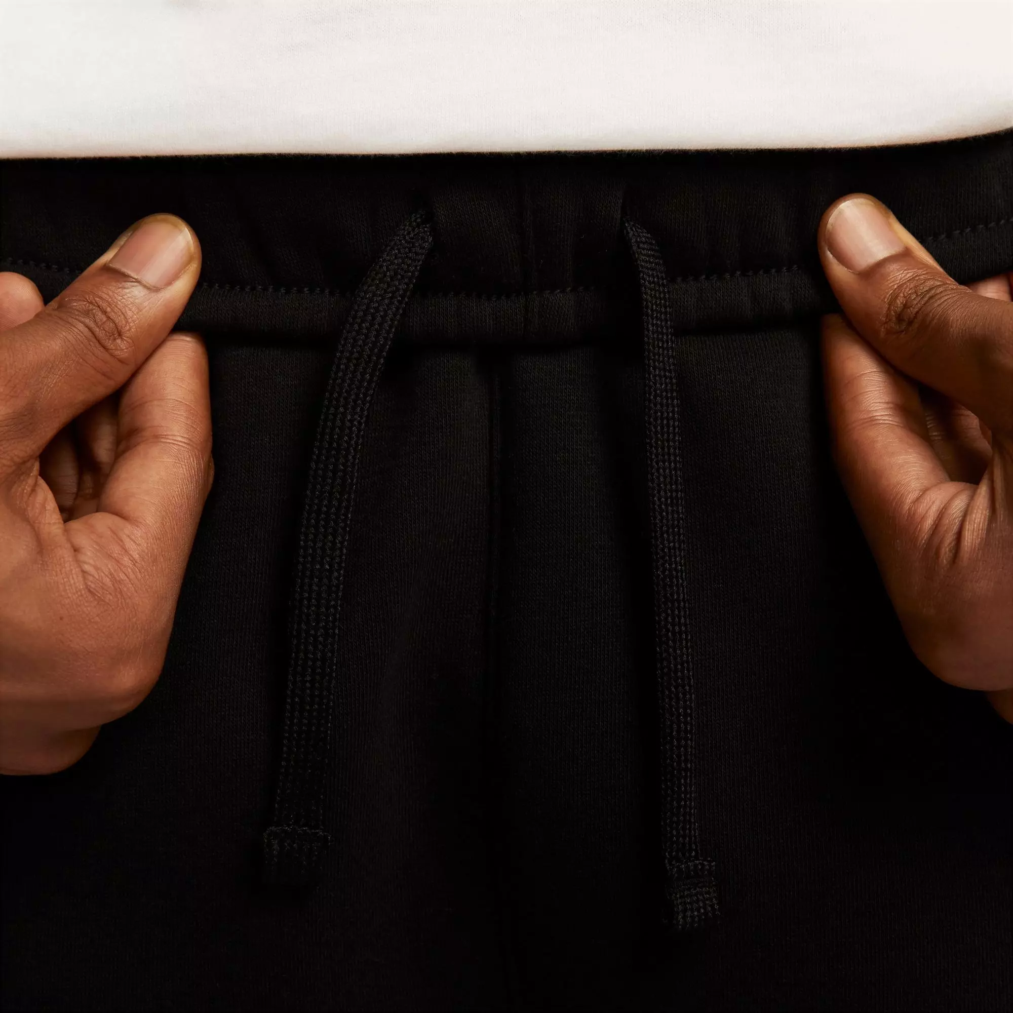 Nike Men's Air Fleece Pants-Black - BLACK