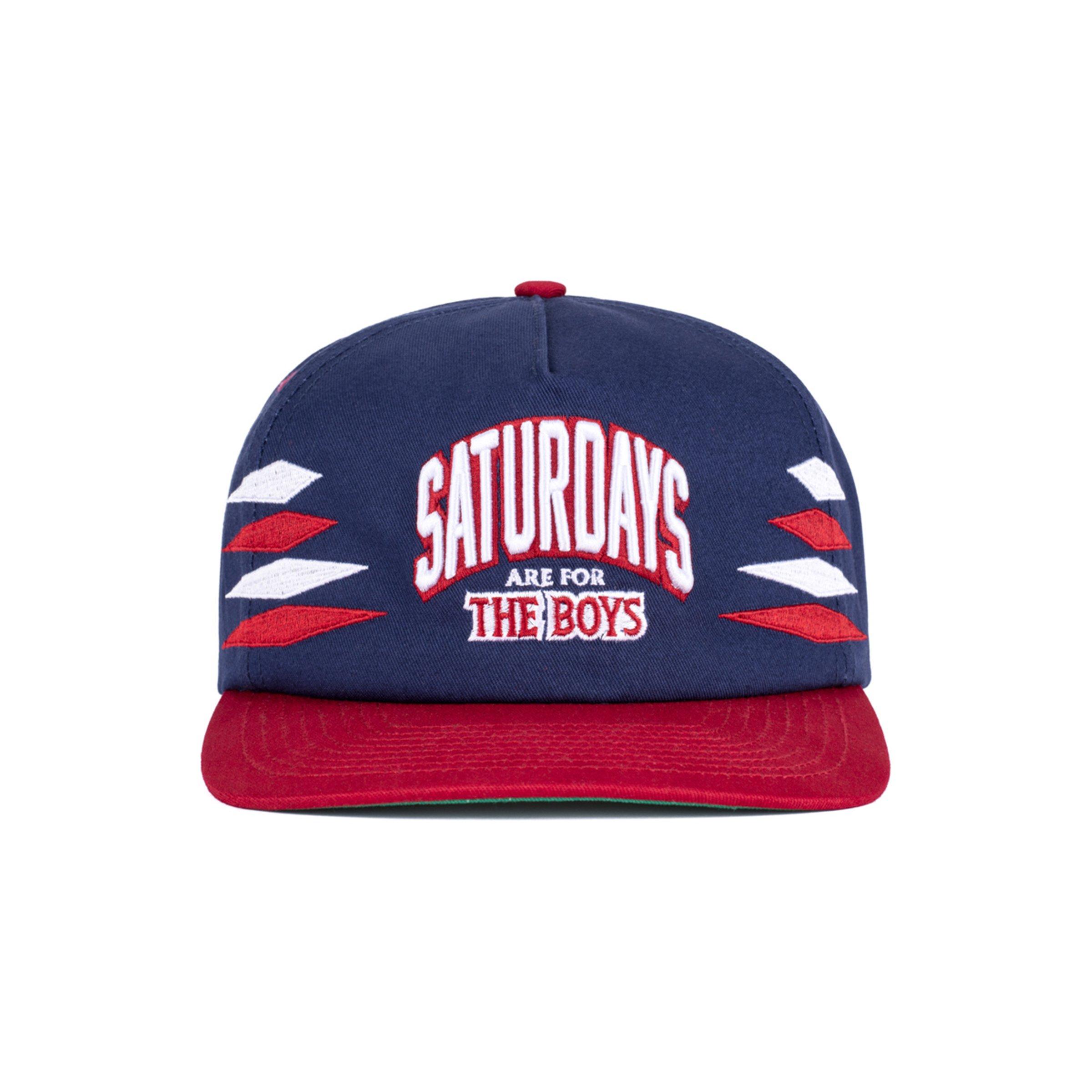 Barstool Sports SAFTB Diamond Retro Snapback Hat - NAVY/RED/WHITE Thumbnail View 1