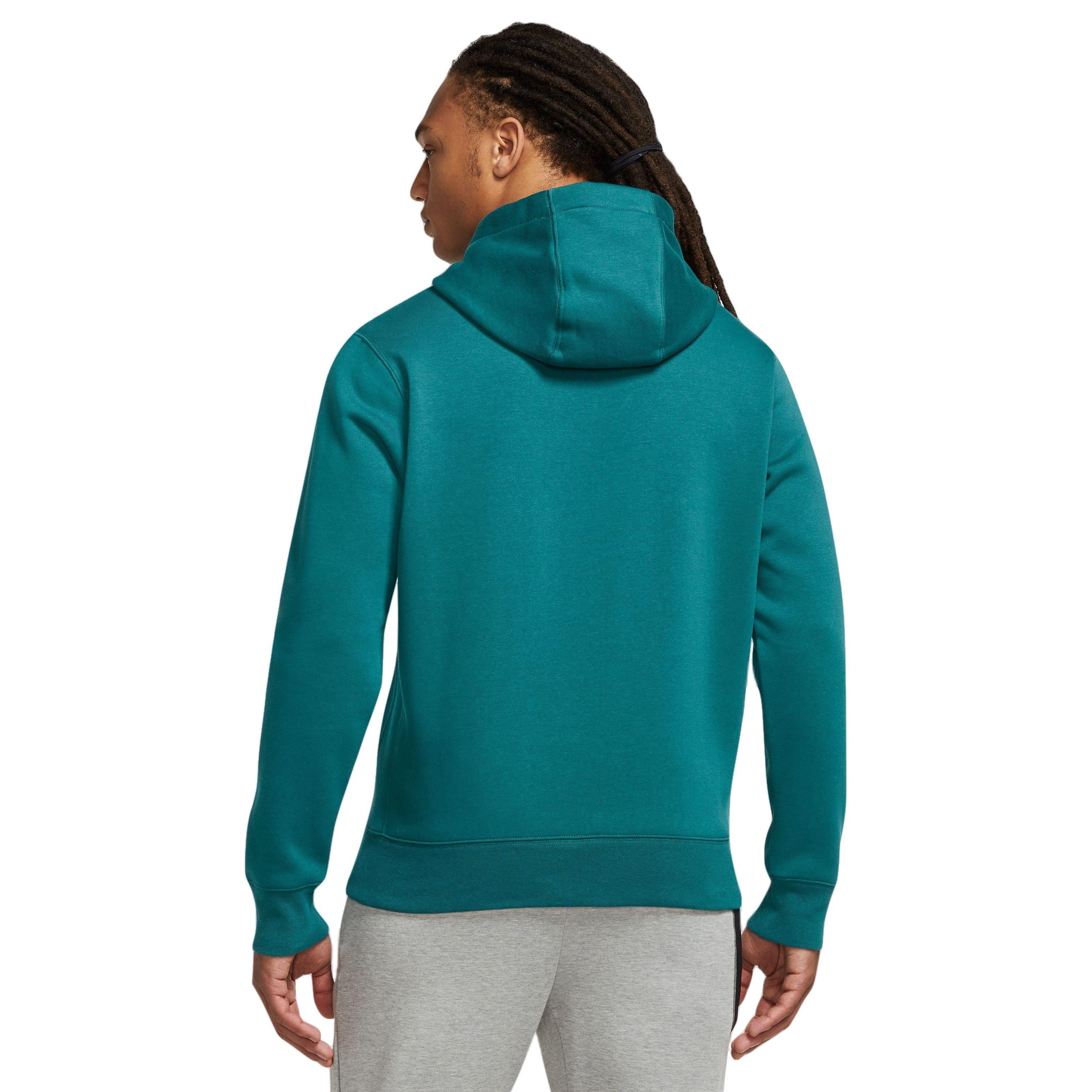 Nike club hoodie discount teal