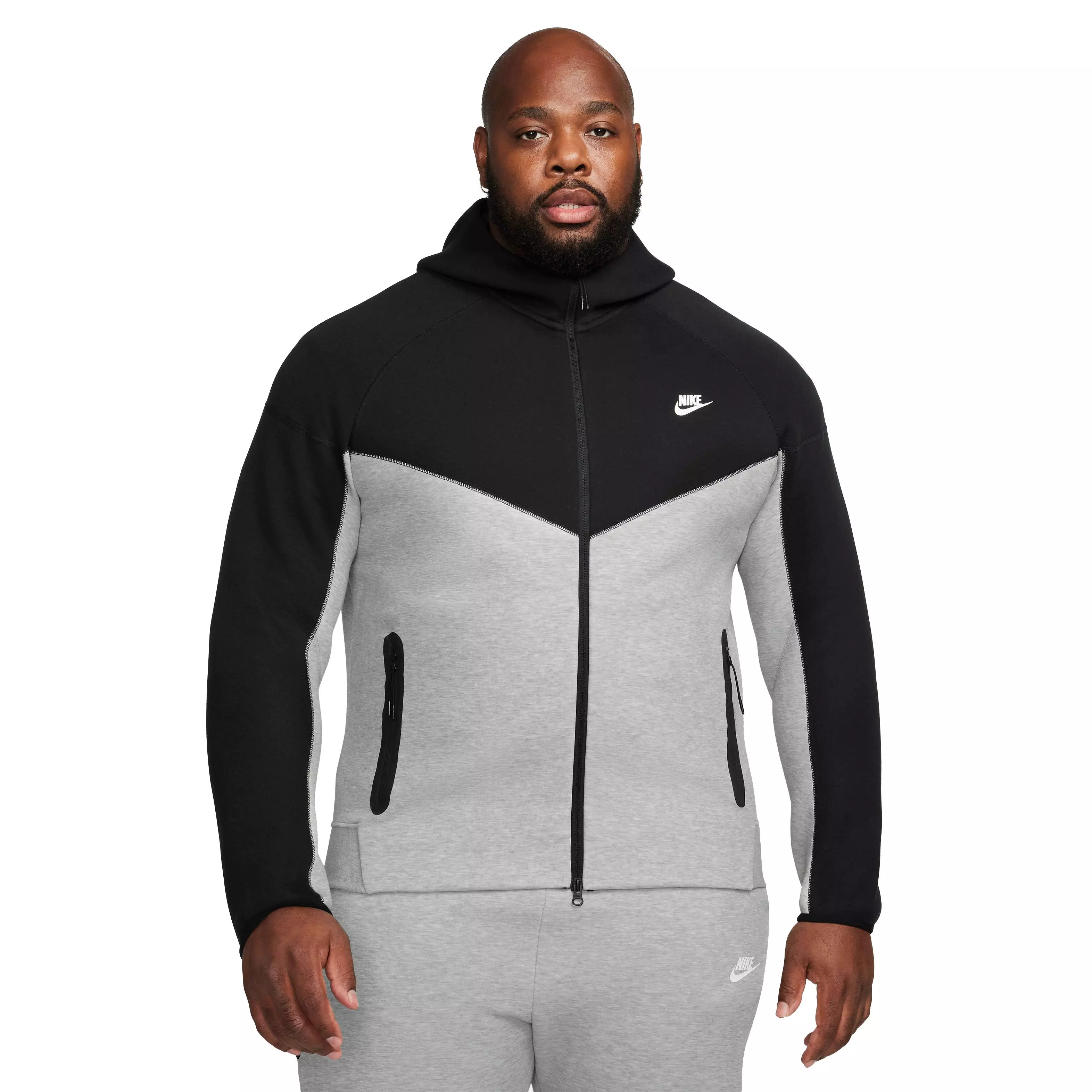 Nike Men's Sportswear Tech Fleece Full-Zip Windrunner Jacket-Black