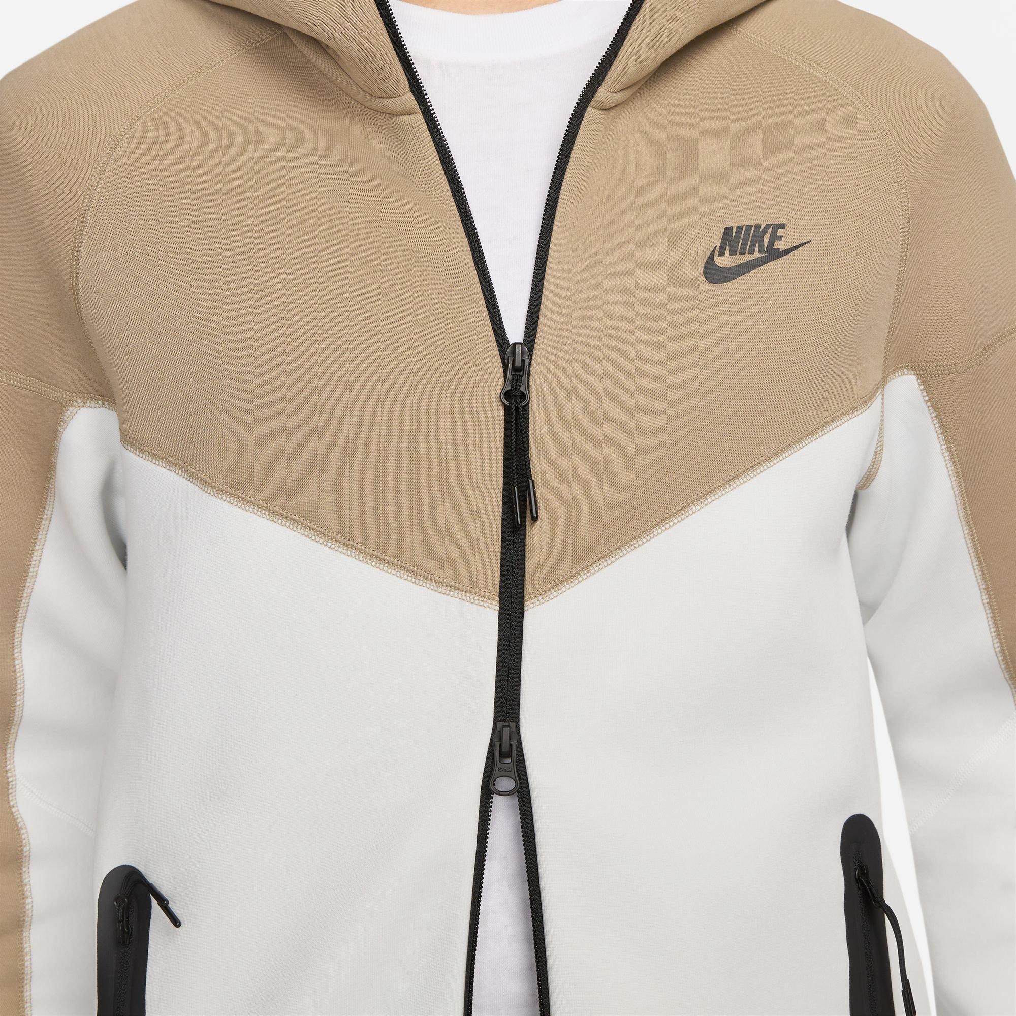 Nike Men's Tech Fleece Full-Zip Hoodie Summit White
