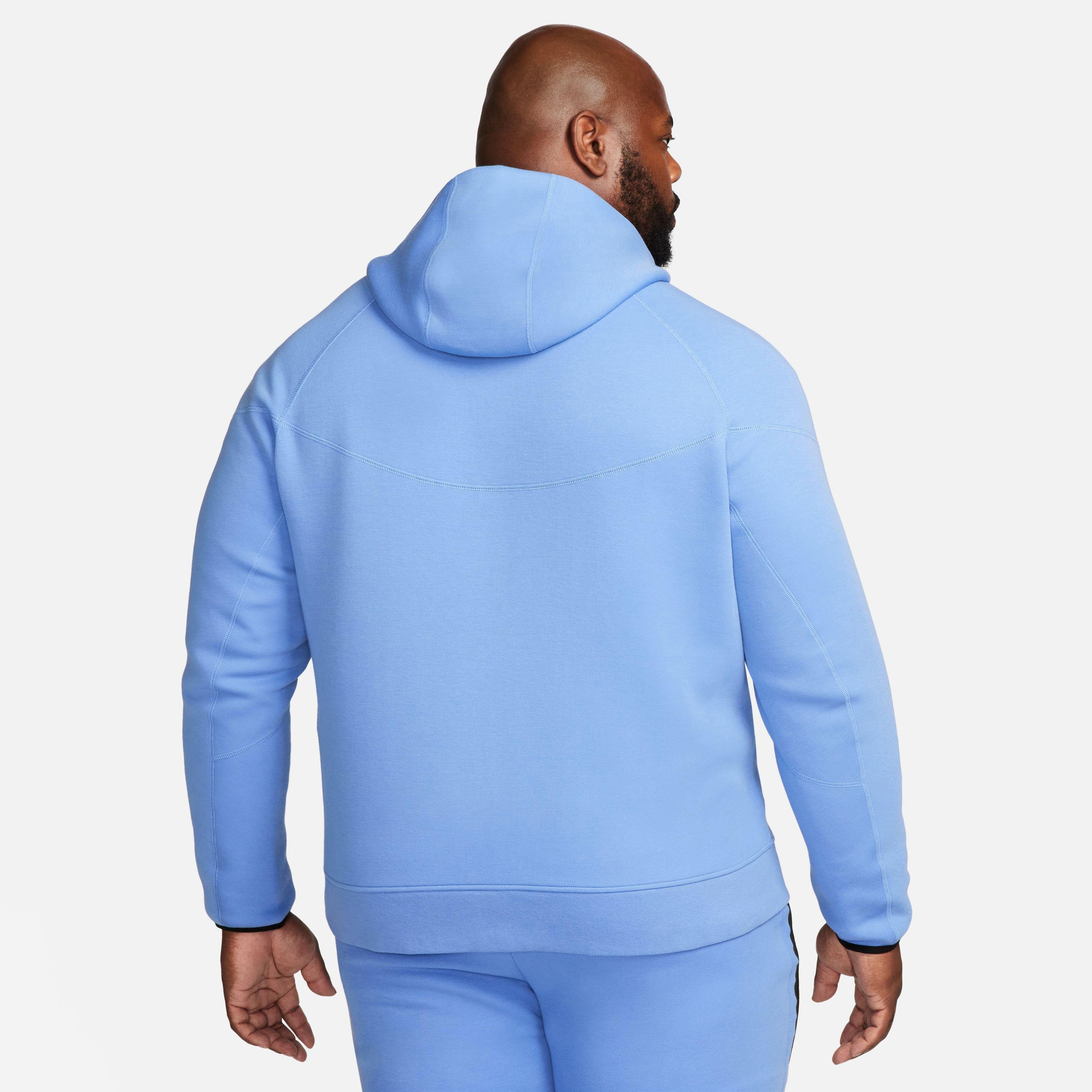 Blue hot sale nike fleece