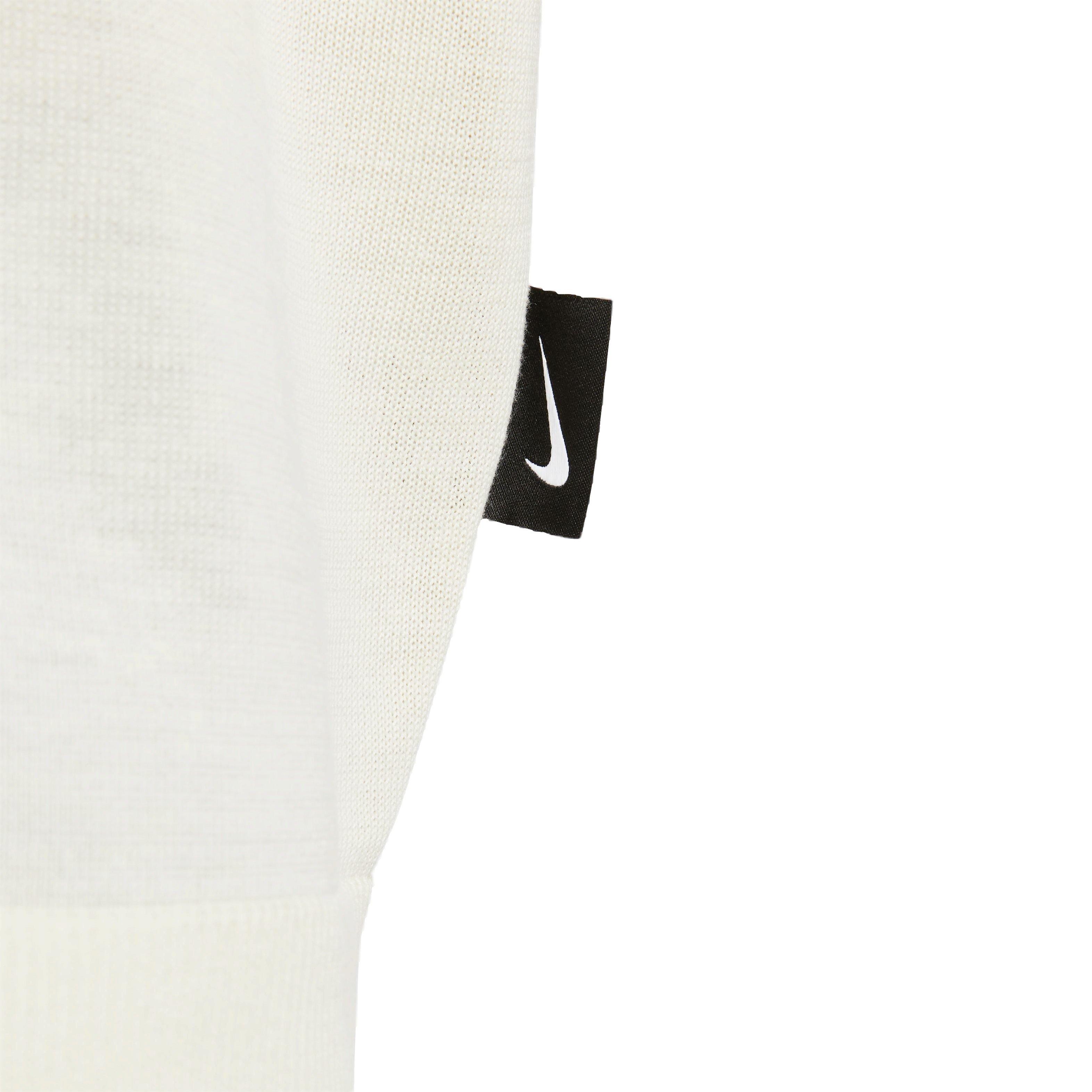 Nike Men's Swoosh Sweater Vest-White - OFF-WHITE Thumbnail View 3
