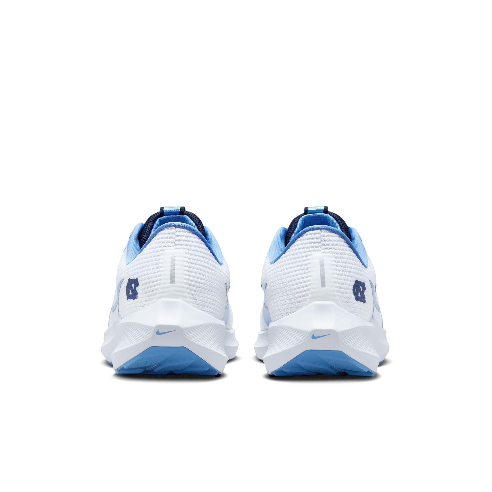 Nike Pegasus 40 "UNC" Men's Running Shoe - WHITE/VALOR BLUE/COLLEGE NAVY Thumbnail View 10