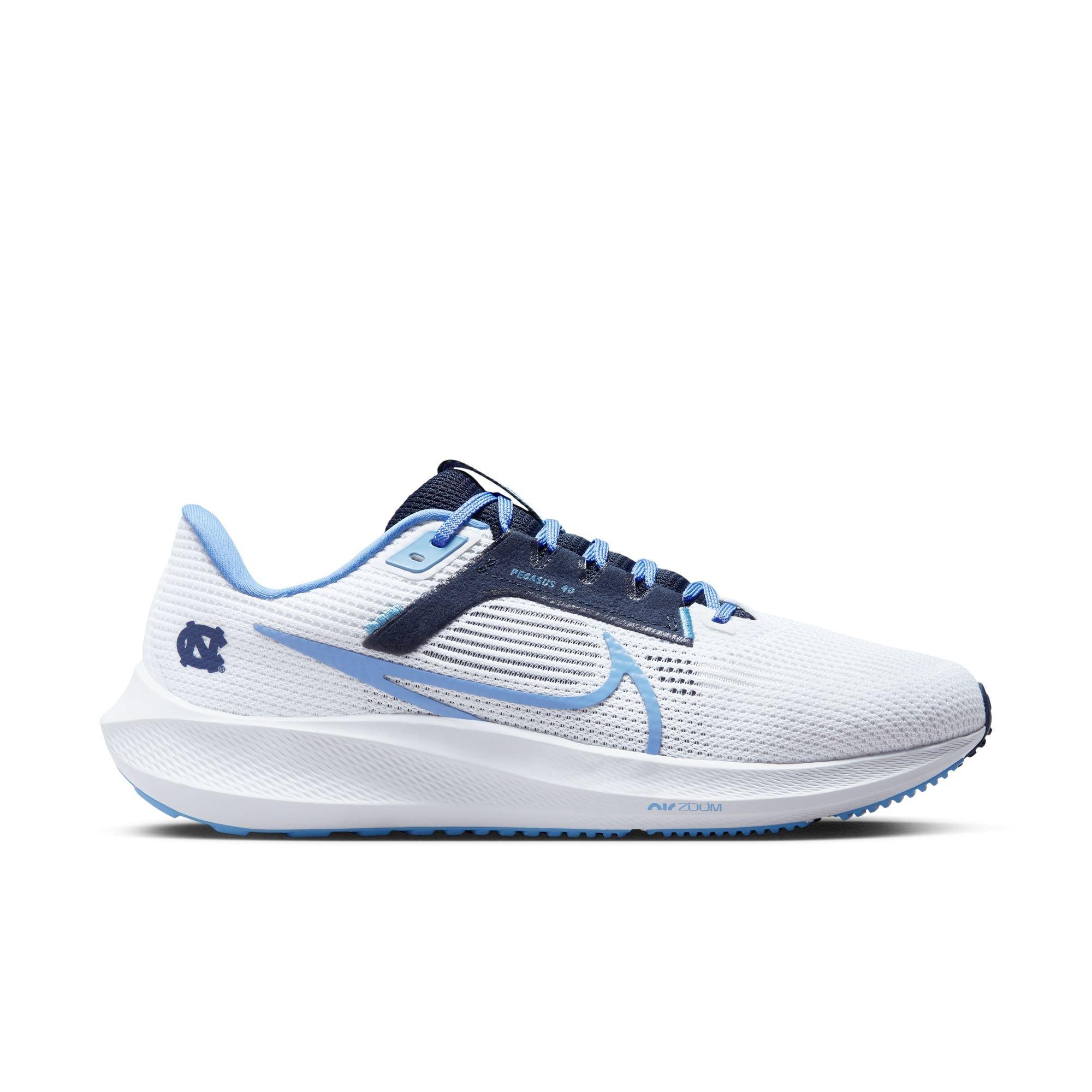 Nike Pegasus 40 "UNC" Men's Running Shoe - WHITE/VALOR BLUE/COLLEGE NAVY Thumbnail View 2