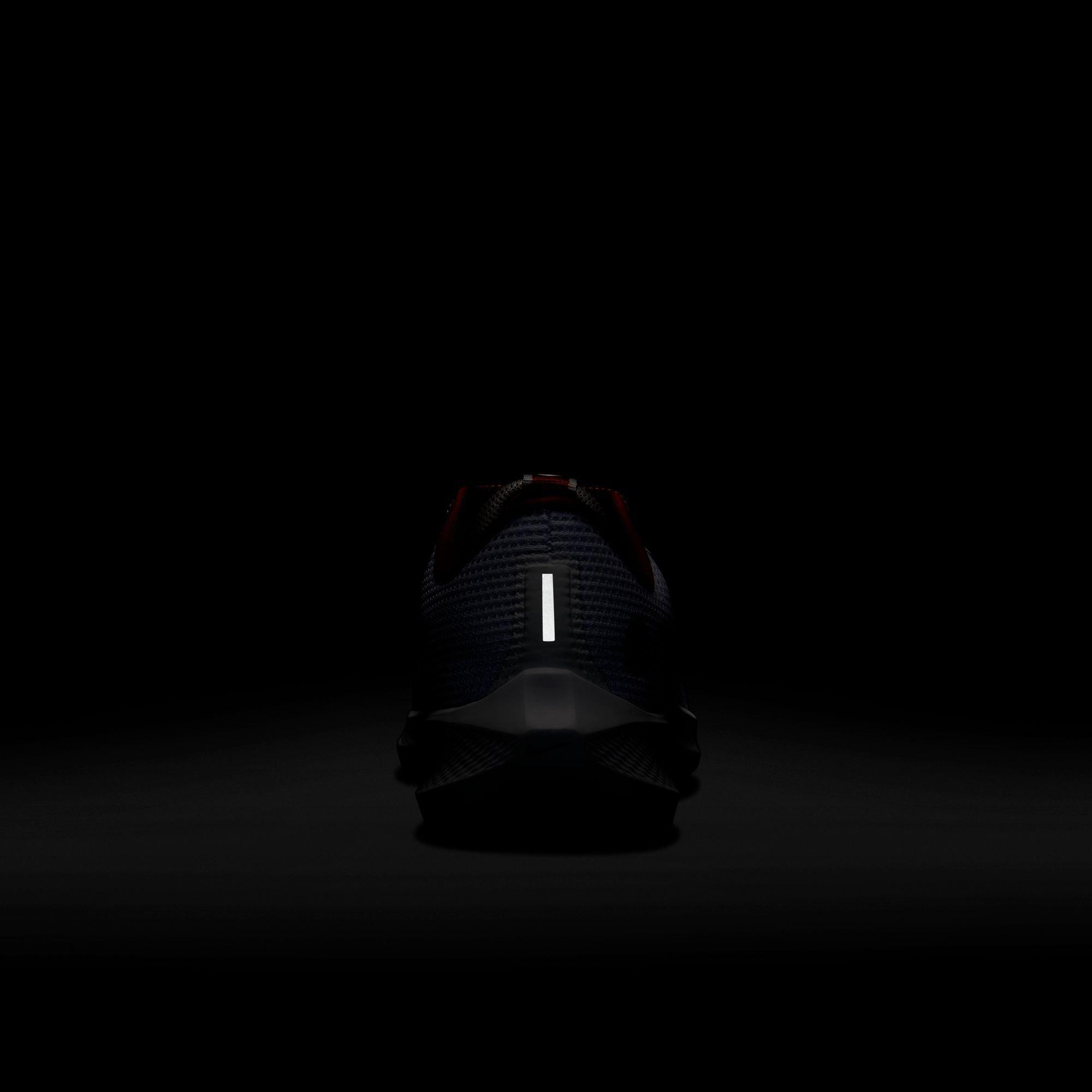 Nike Pegasus 40 "Ohio State" Men's Running Shoe - WHITE/UNIVERSITY RED/PEWTER GREY Thumbnail View 8