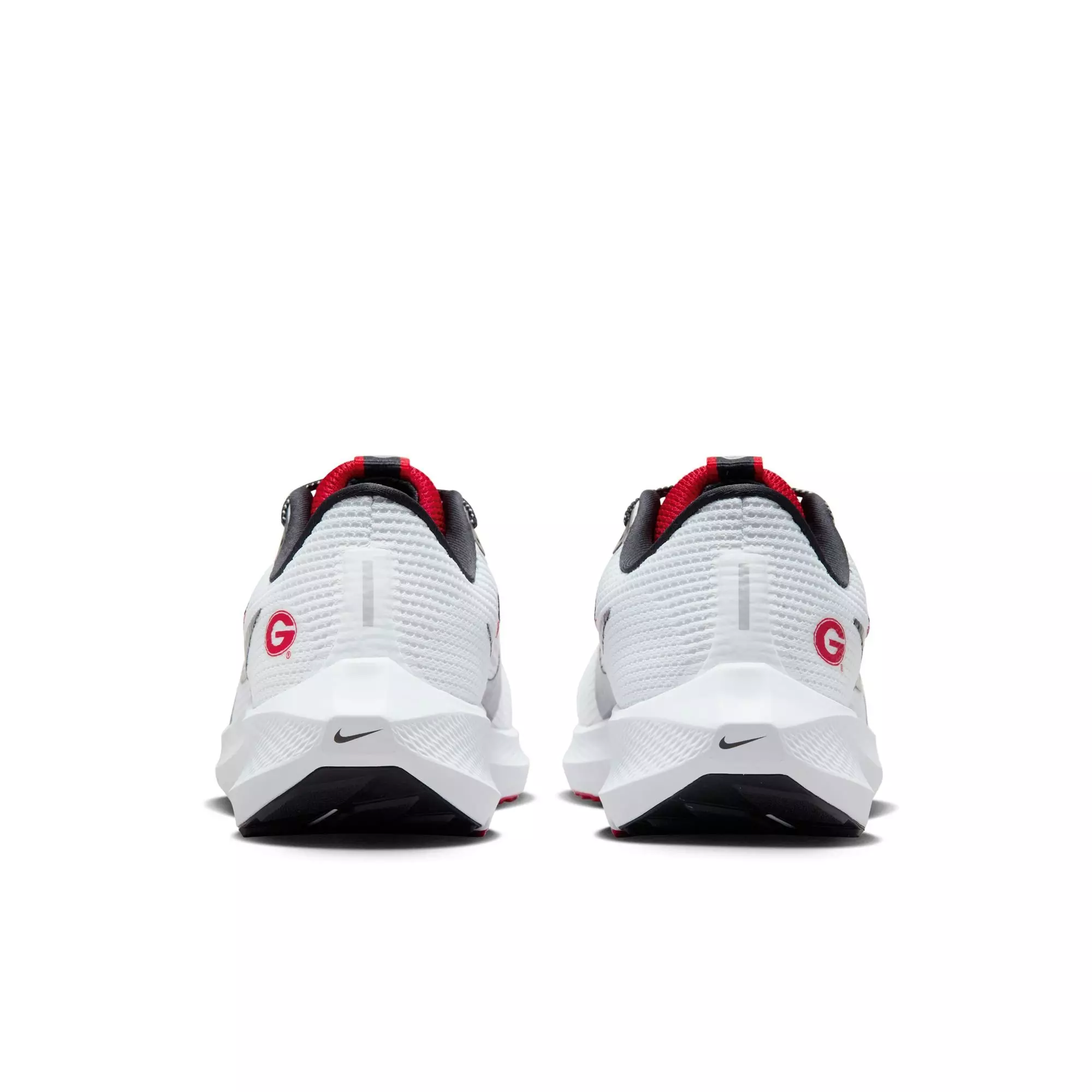 Nike Pegasus 40 "Georgia" Men's Running Shoe - WHITE/BLACK/UNIVERSITY RED