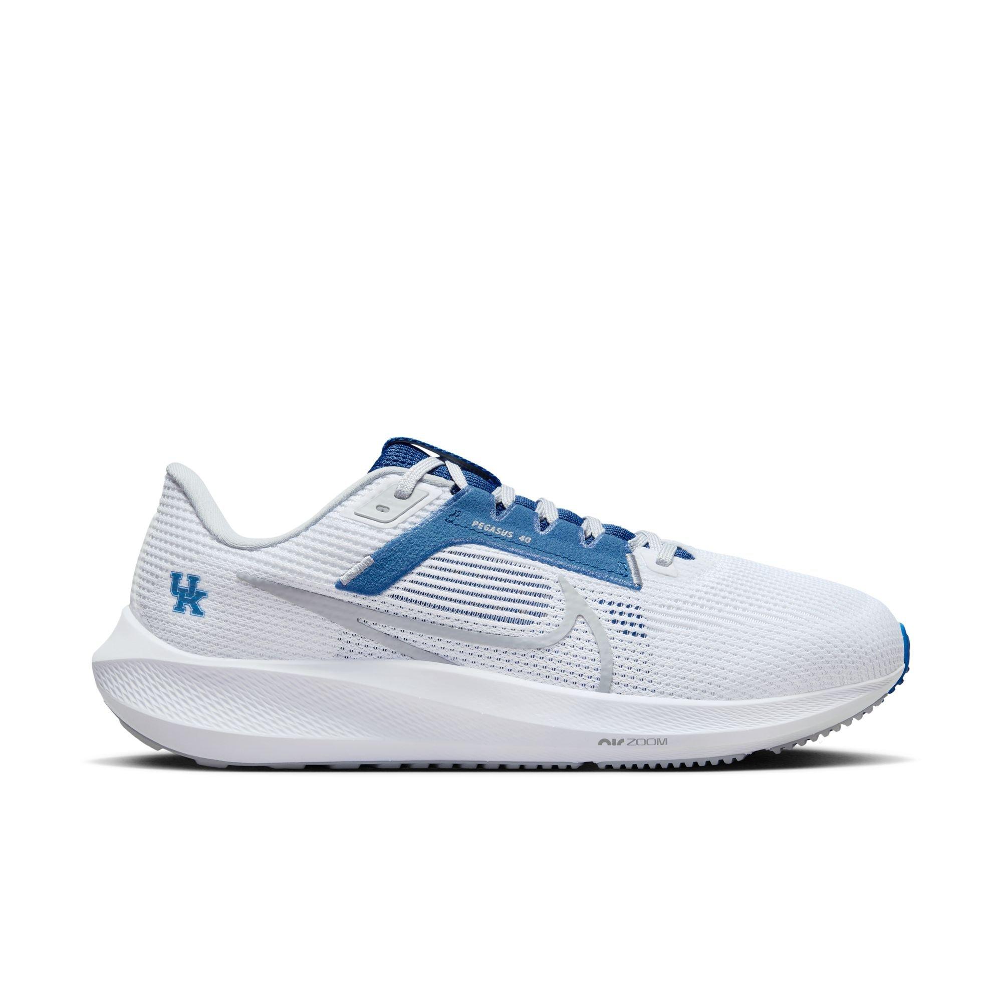 Nike Pegasus 40 "Kentucky" Men's Running Shoe - WHITE/WOLF GREY/TEAM ROYAL Thumbnail View 2