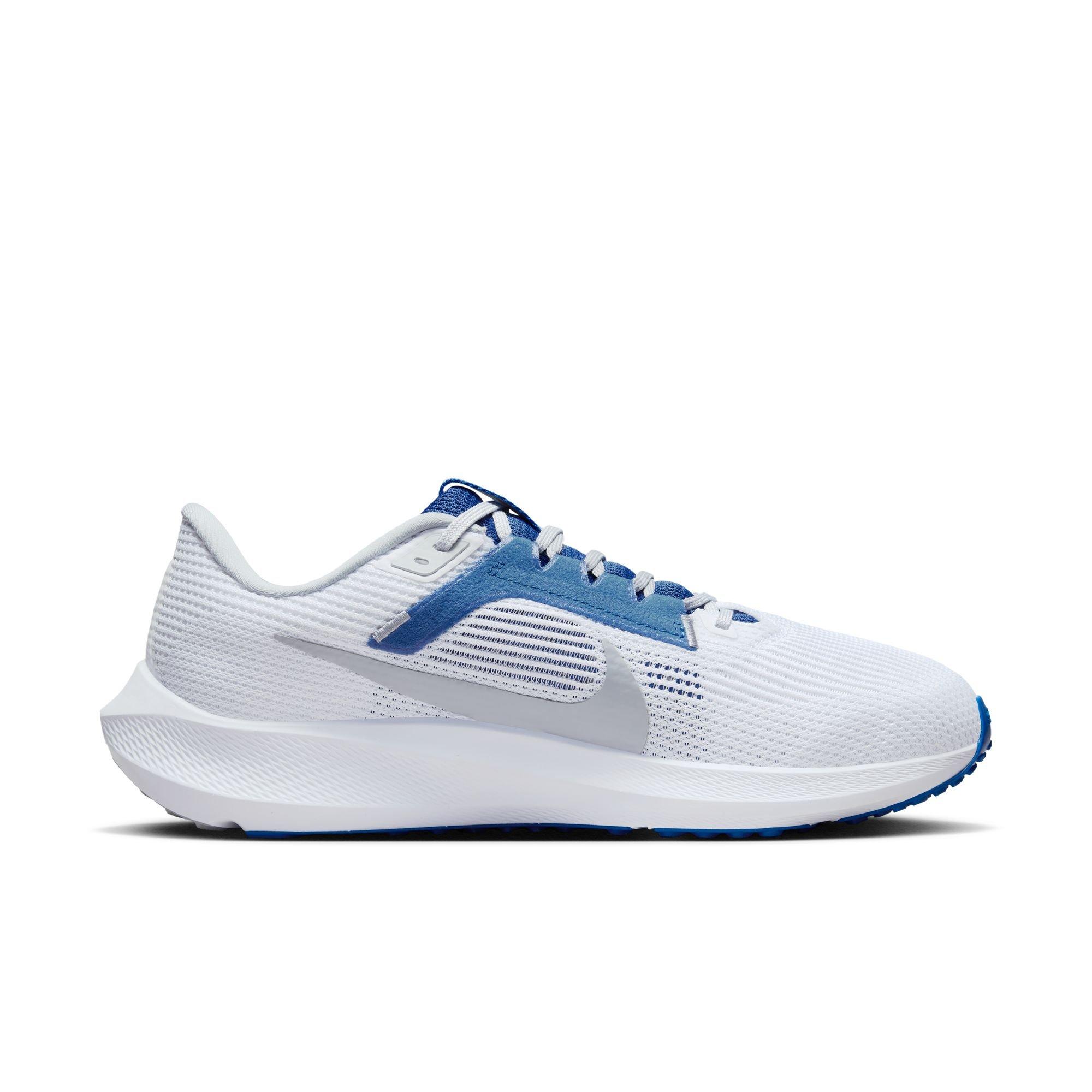 Nike Pegasus 40 "Kentucky" Men's Running Shoe - WHITE/WOLF GREY/TEAM ROYAL Thumbnail View 3
