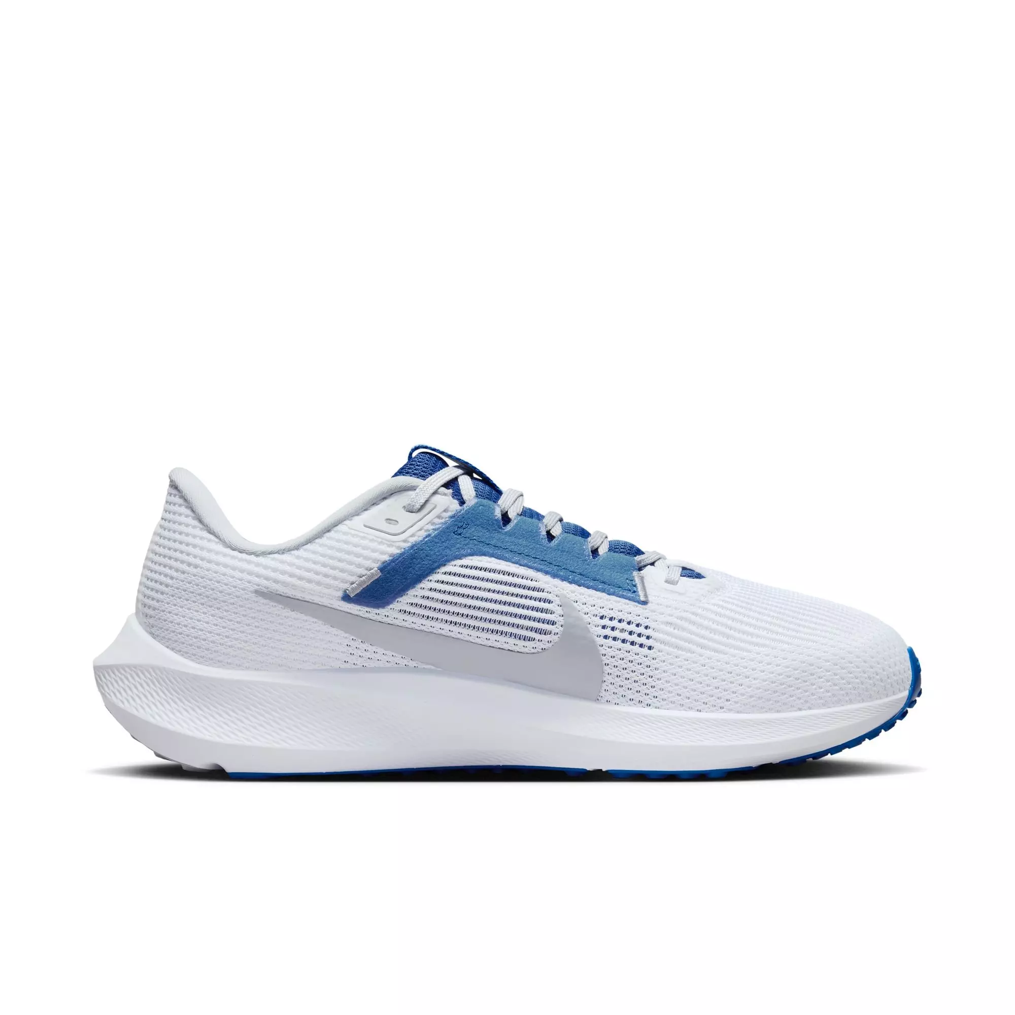 Nike Pegasus 40 "Kentucky" Men's Running Shoe - WHITE/WOLF GREY/TEAM ROYAL