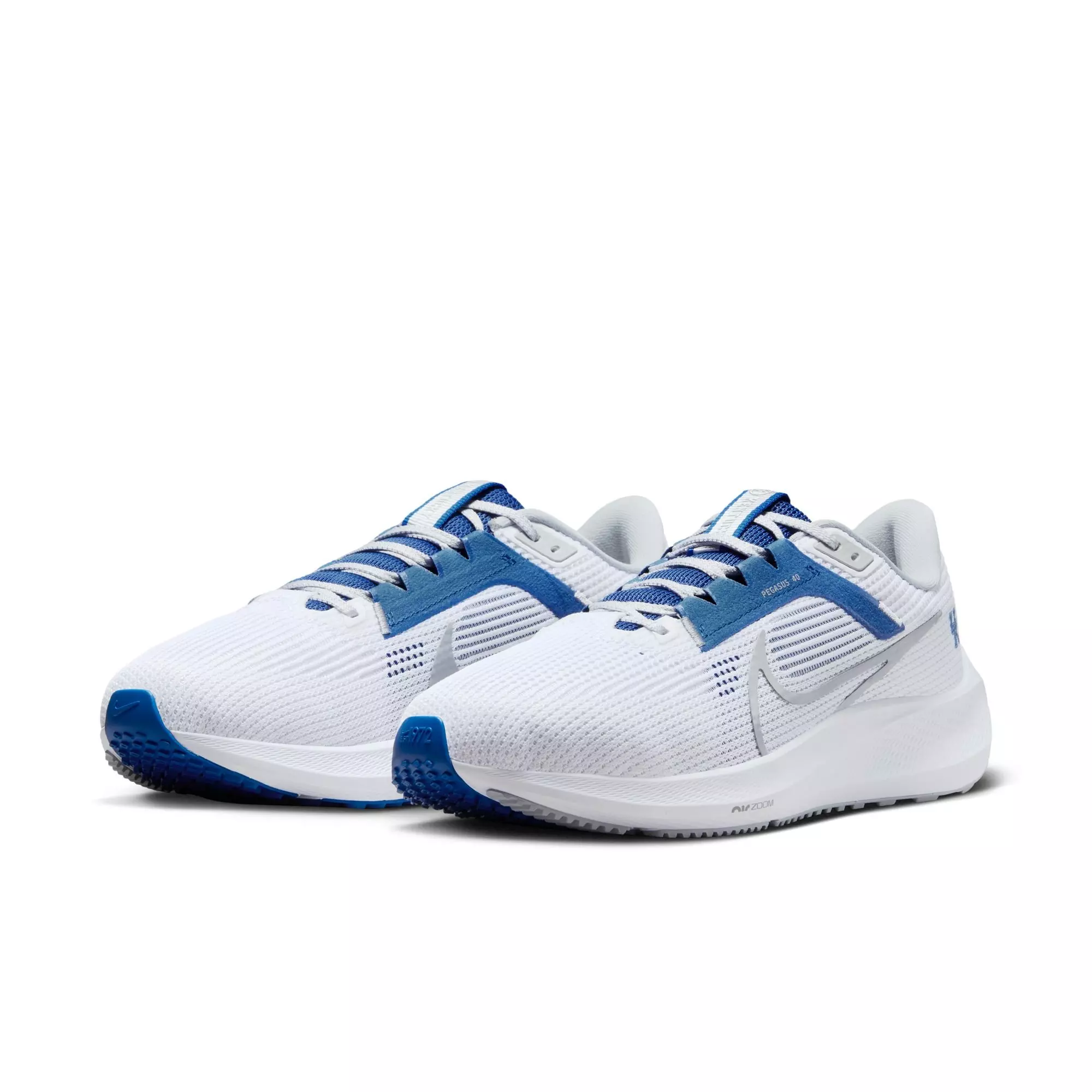Nike Pegasus 40 "Kentucky" Men's Running Shoe - WHITE/WOLF GREY/TEAM ROYAL