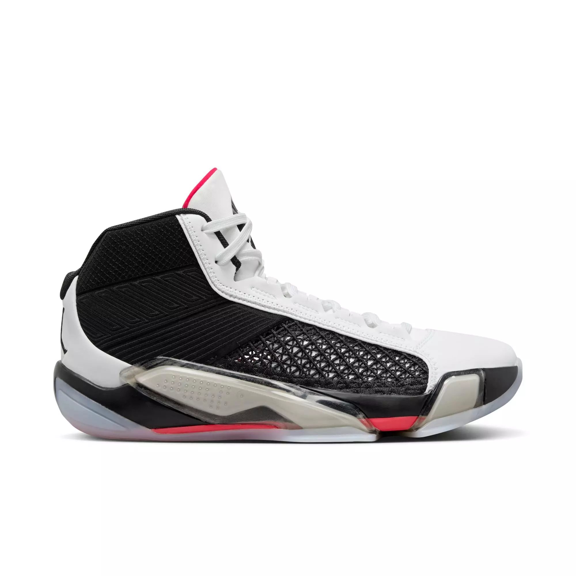 Jordan XXXVIII "Fundamental" Men's Basketball Shoe - WHITE/BLACK/SIREN RED