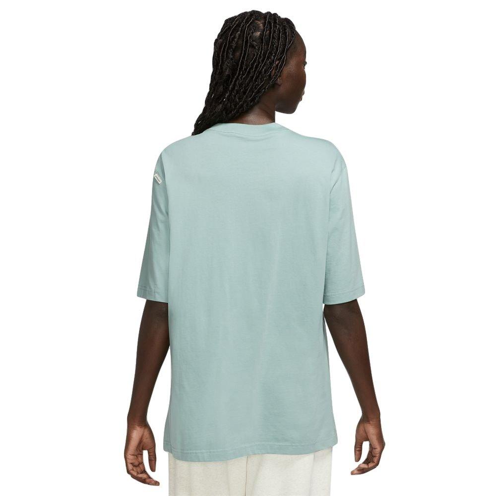 Nike Women's Slit Oversized Tee - Mineral - TEAL Thumbnail View 2