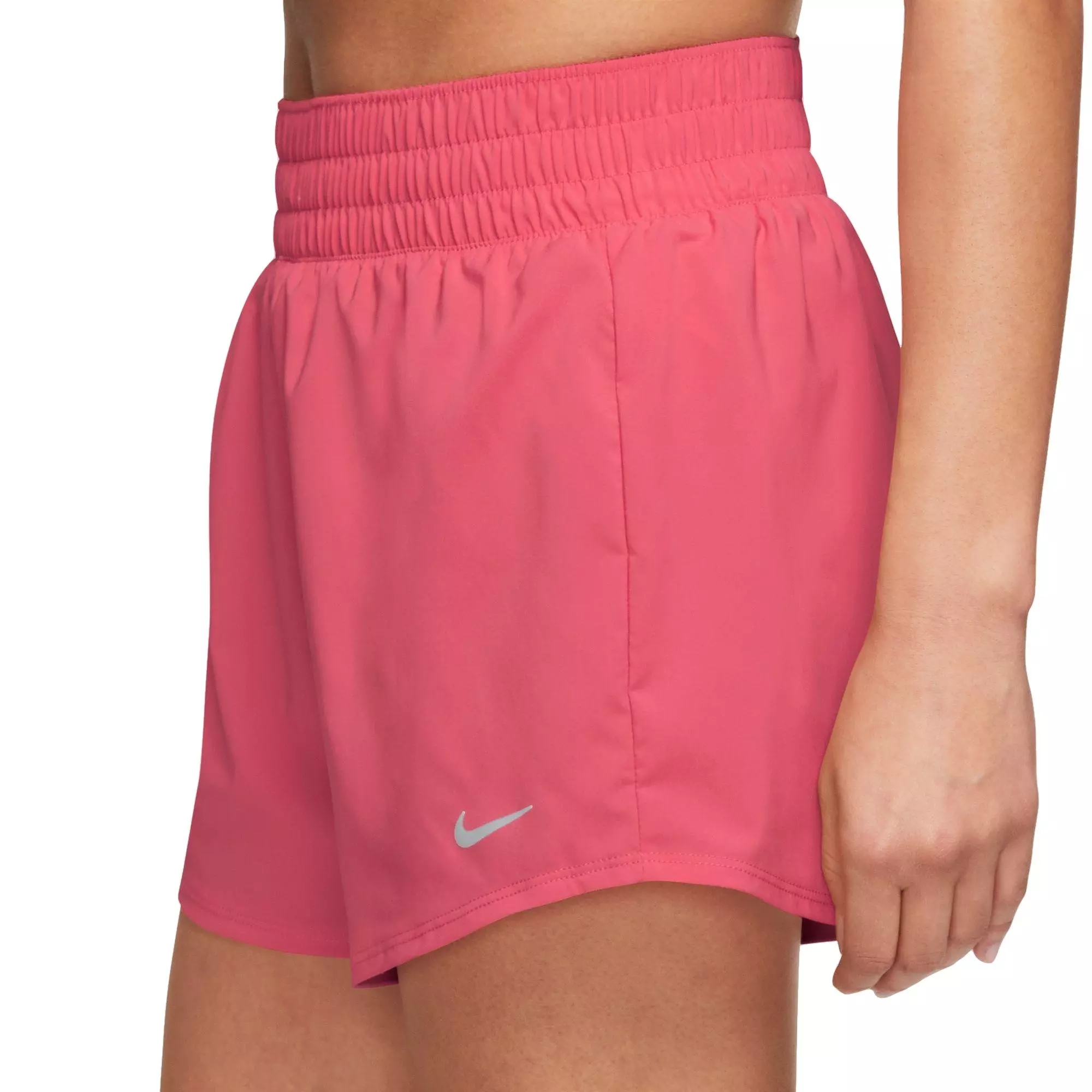Nike Women's One Hour 3-Inch Shorts - Light Fusion Red - RED