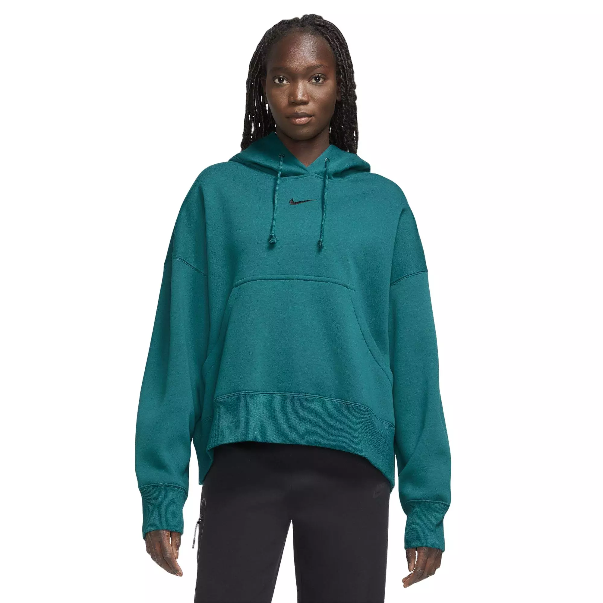 Nike Women's Phoenix Fleece Oversized Hoodie - Geode Teal