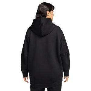 Nike Women's Sportswear Tech Fleece Cape Oversized Hoodie - Black