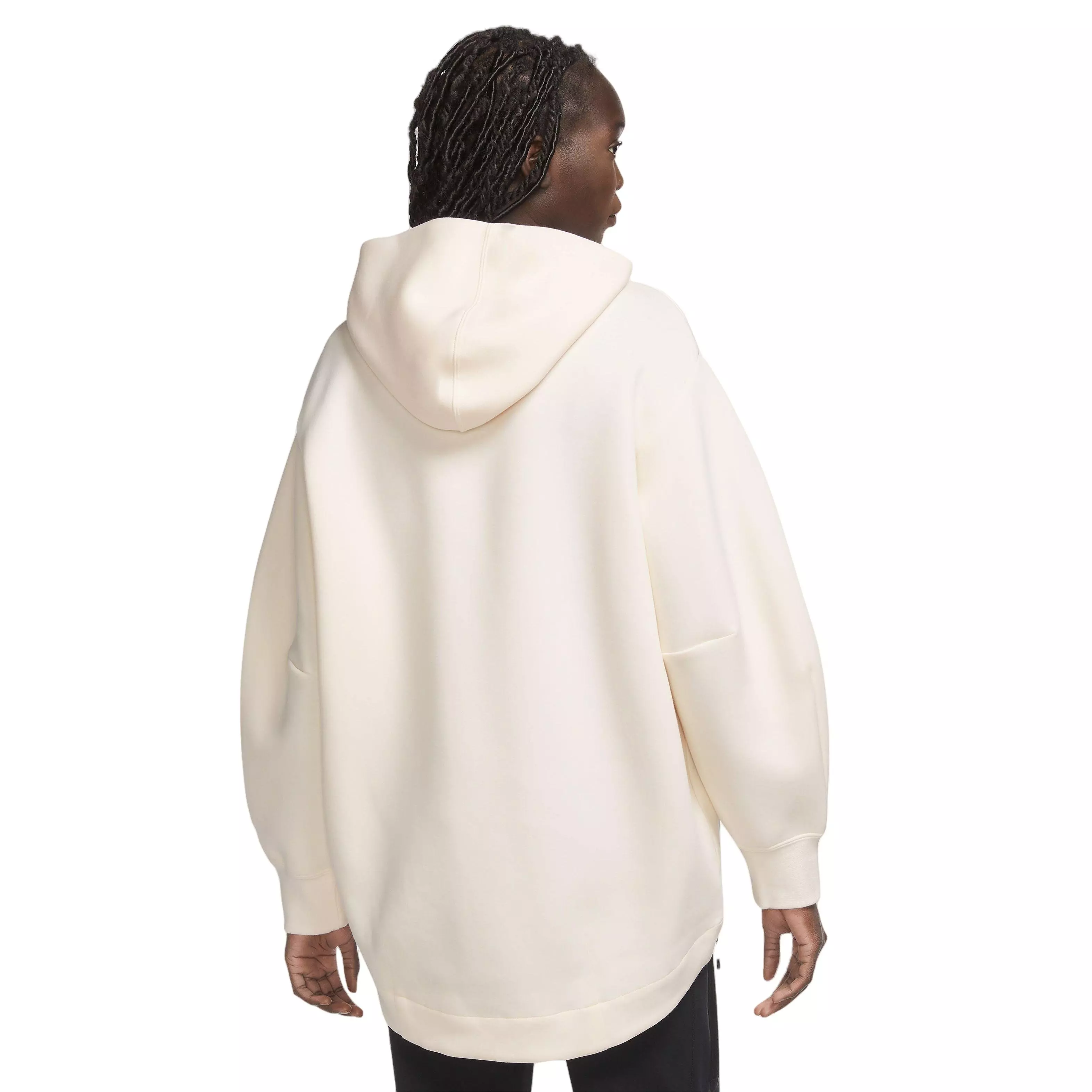 Nike Women's Sportswear Tech Fleece Oversized Loose Cape - IVORY
