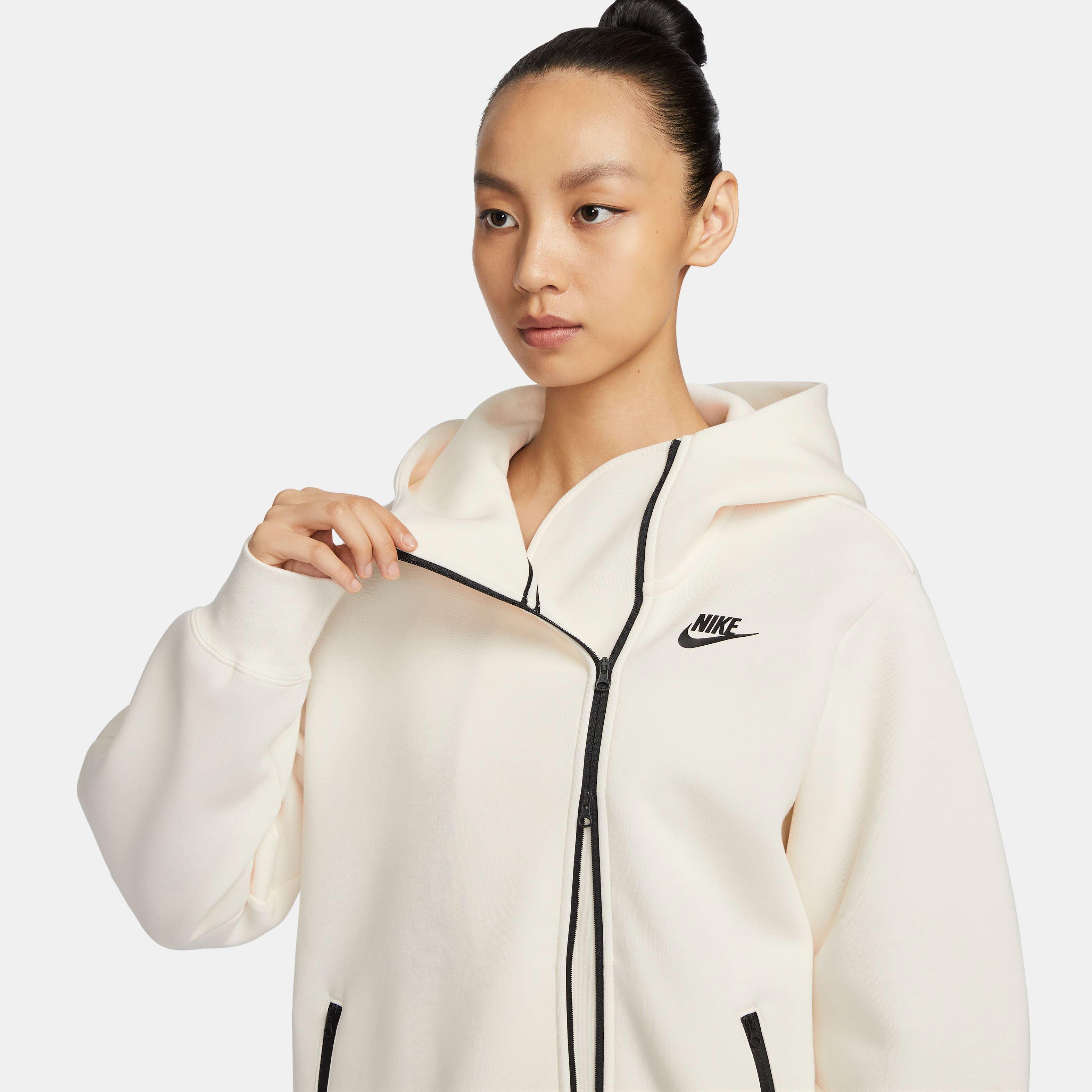 Nike Women's Sportswear Tech Fleece Oversized Loose Cape - IVORY Thumbnail View 5
