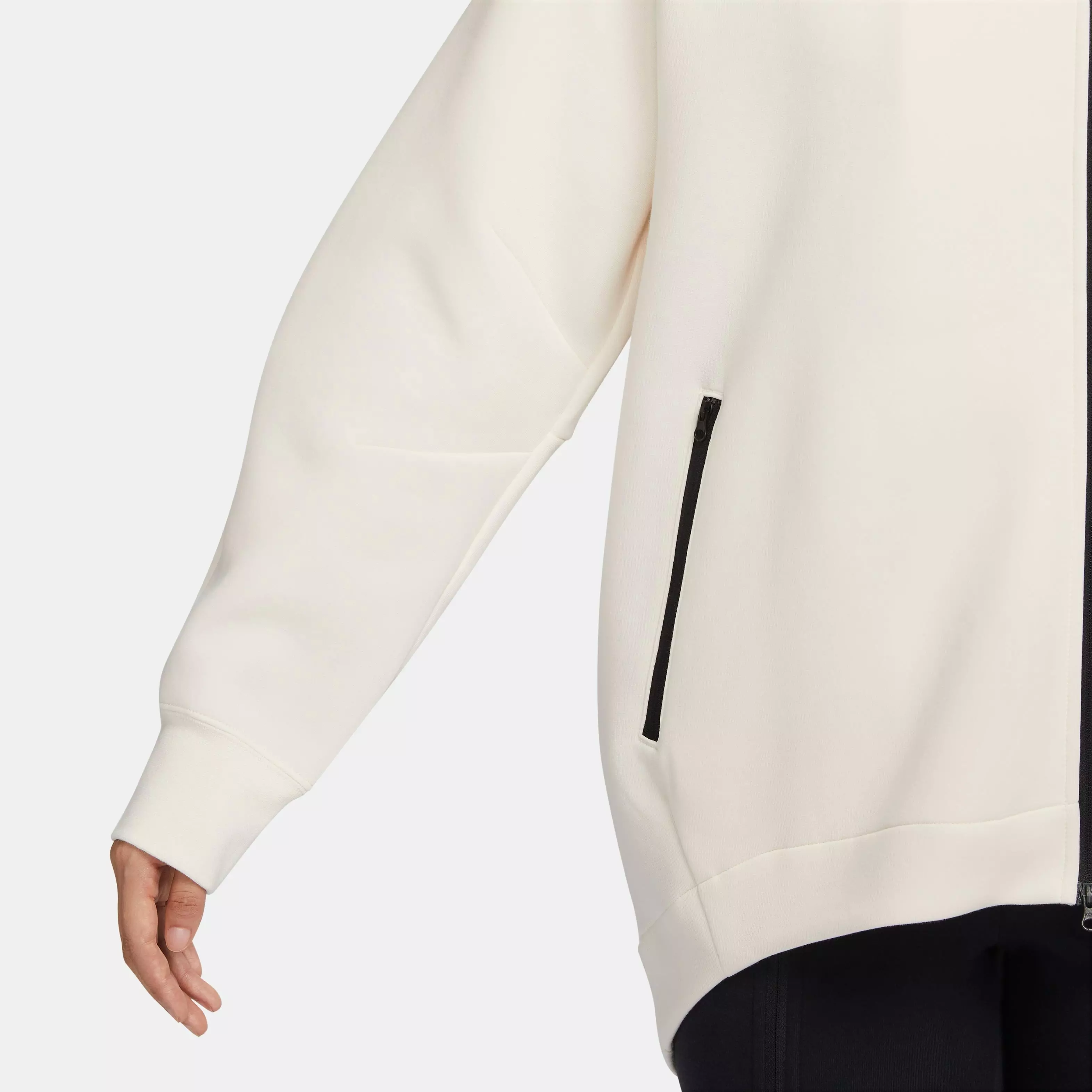 Nike Women's Sportswear Tech Fleece Oversized Loose Cape - IVORY