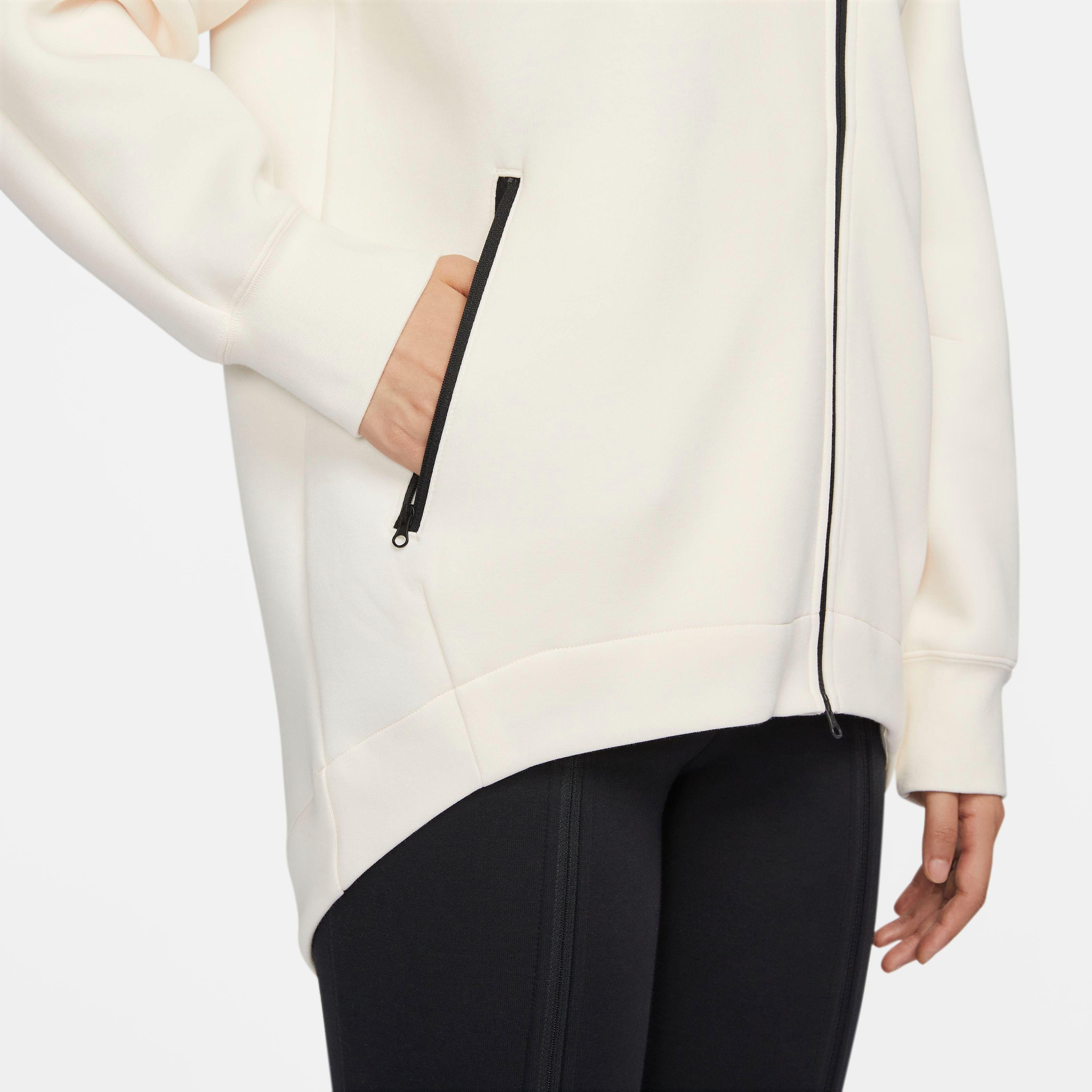 Nike Women's Sportswear Tech Fleece Oversized Loose Cape - IVORY Thumbnail View 6