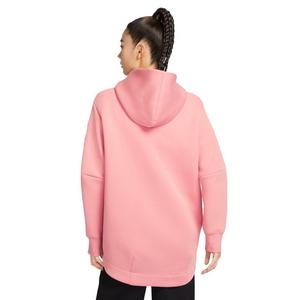 Nike Women's Sportswear Tech Fleece Oversized Cape Hoodie - Pink