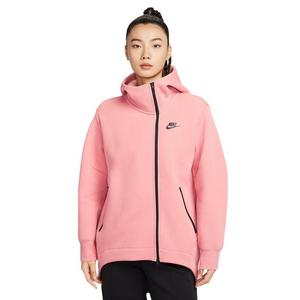 Nike Women's Sportswear Tech Fleece Oversized Cape Hoodie - Pink