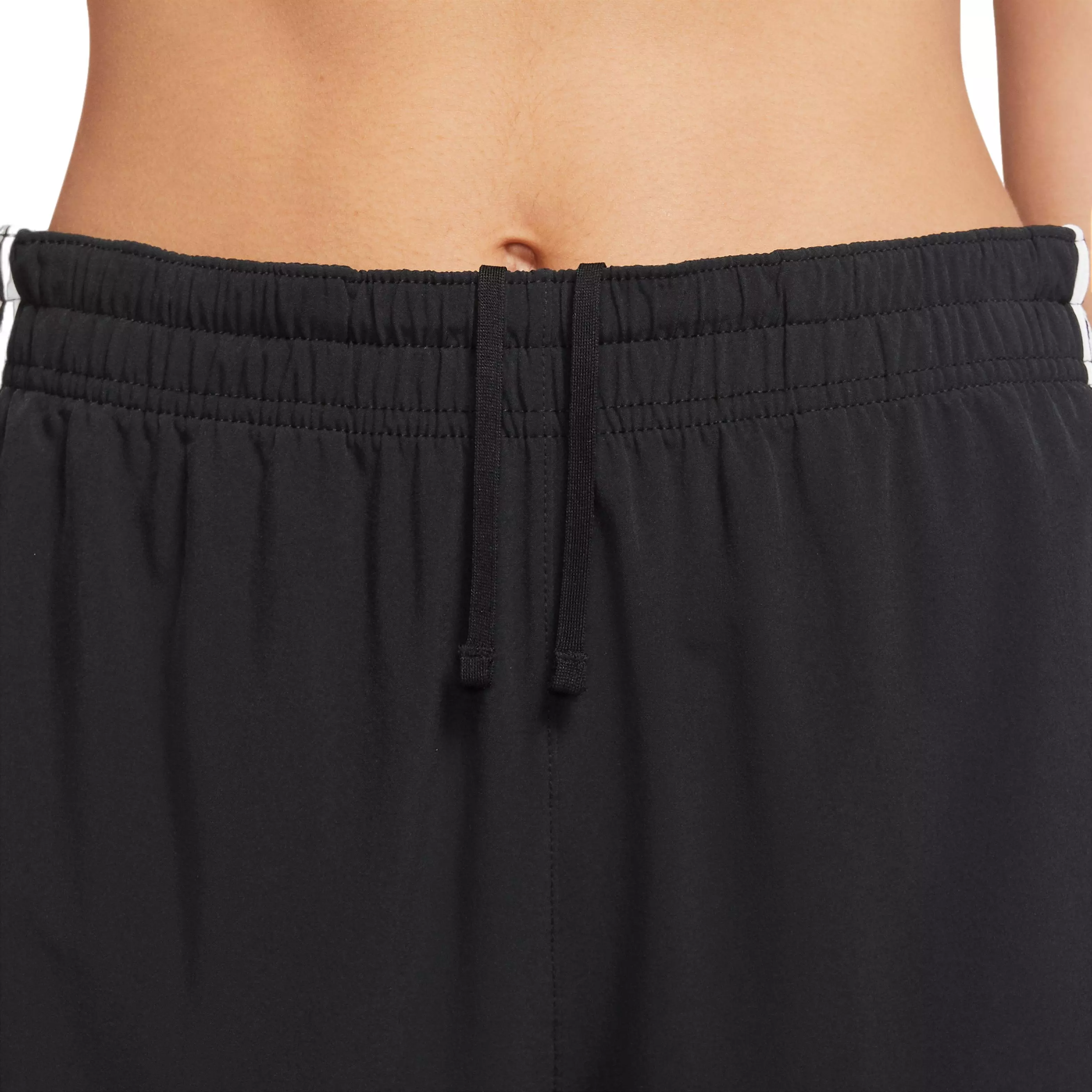 Nike Women's Sportswear Air Mid-Rise Running Pants-Black - BLACK/WHITE