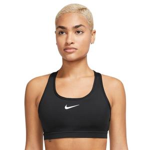 Nike Women's Dri-FIT Swoosh Medium-Support Padded Sports Bra - Black