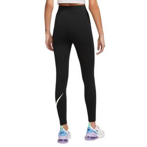 Nike Women's Classic High-Rise Swoosh Leggings - Black