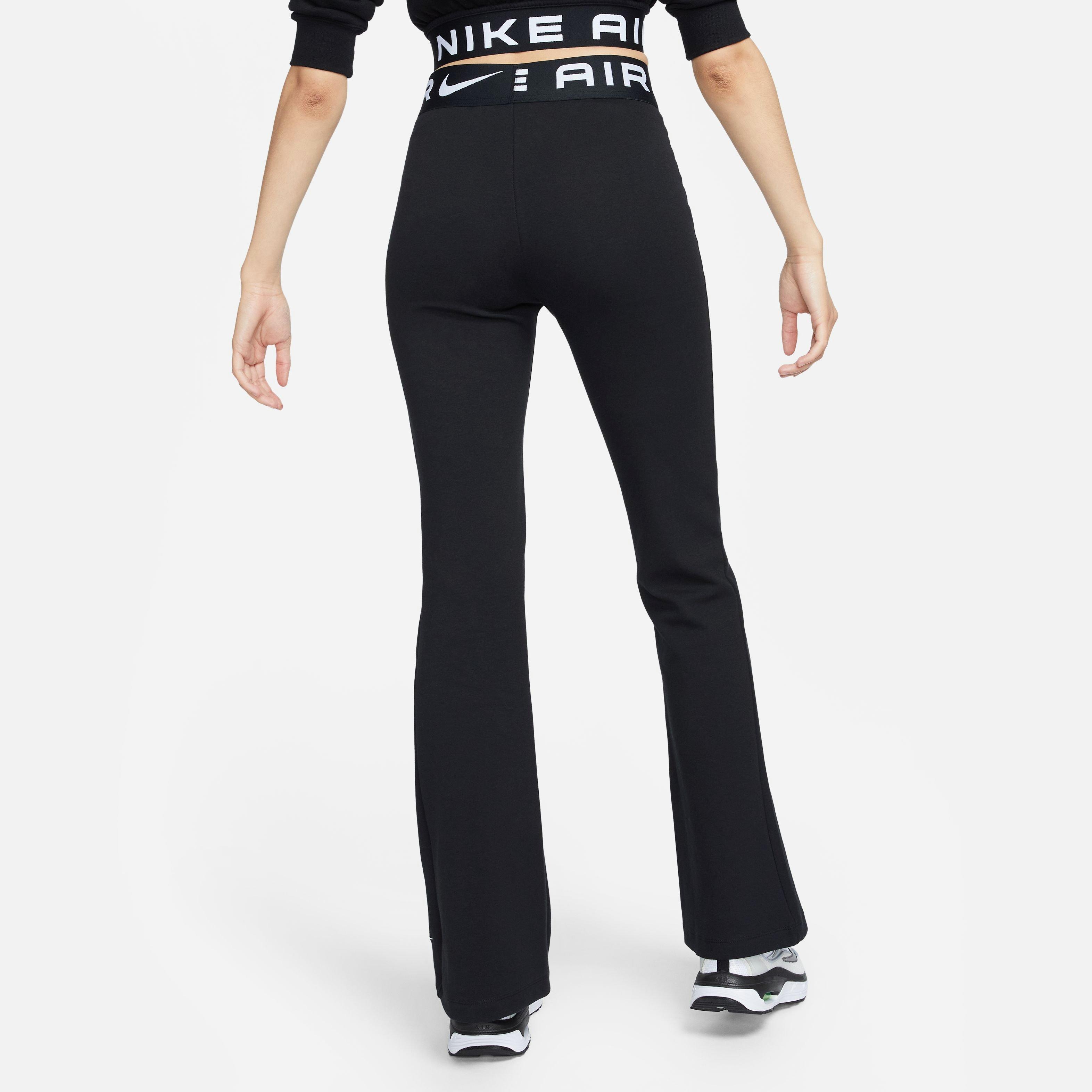 Nike Women's Air High-Rise Leggings-Black - BLACK Thumbnail View 5