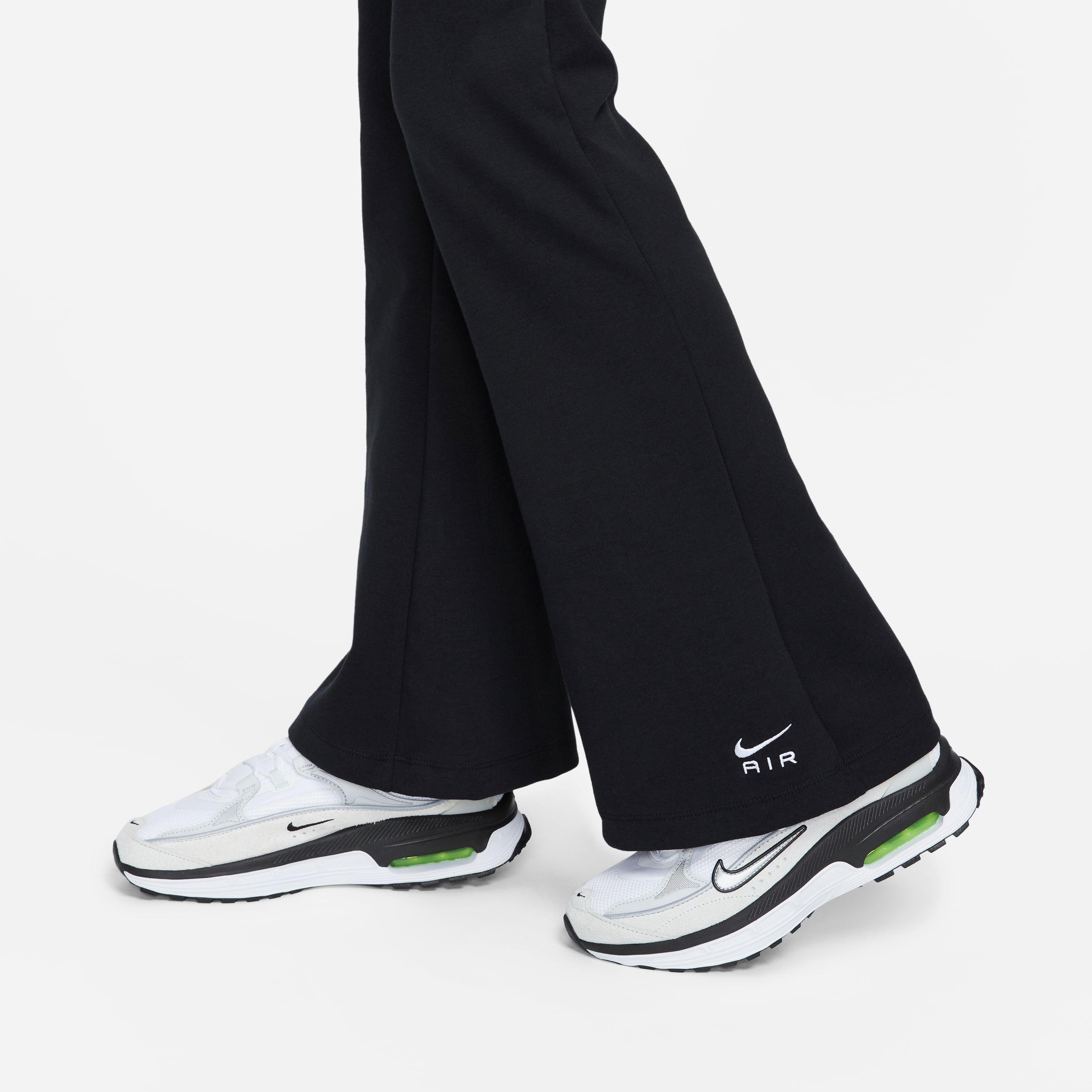 Nike Women's Air High-Rise Leggings-Black - BLACK Thumbnail View 7