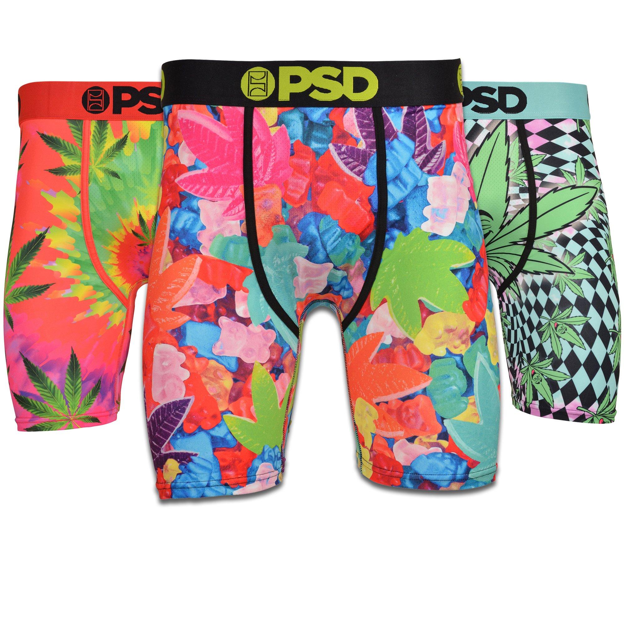 PSD Men's All Over Sommer Boxer Brief Underwear - Multicoloured