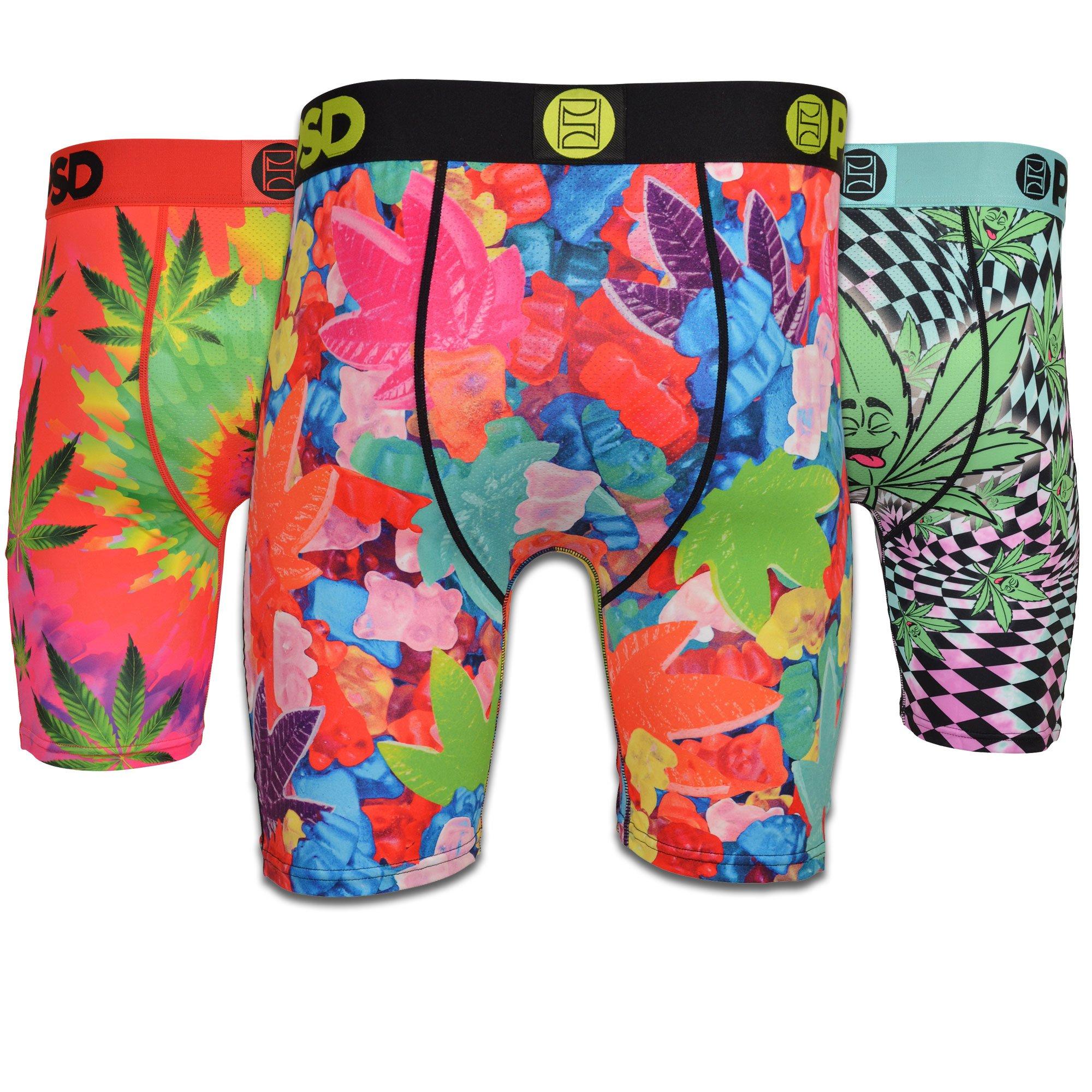 PSD Men's Summer High Underwear-Multi-Color-3PK - Hibbett