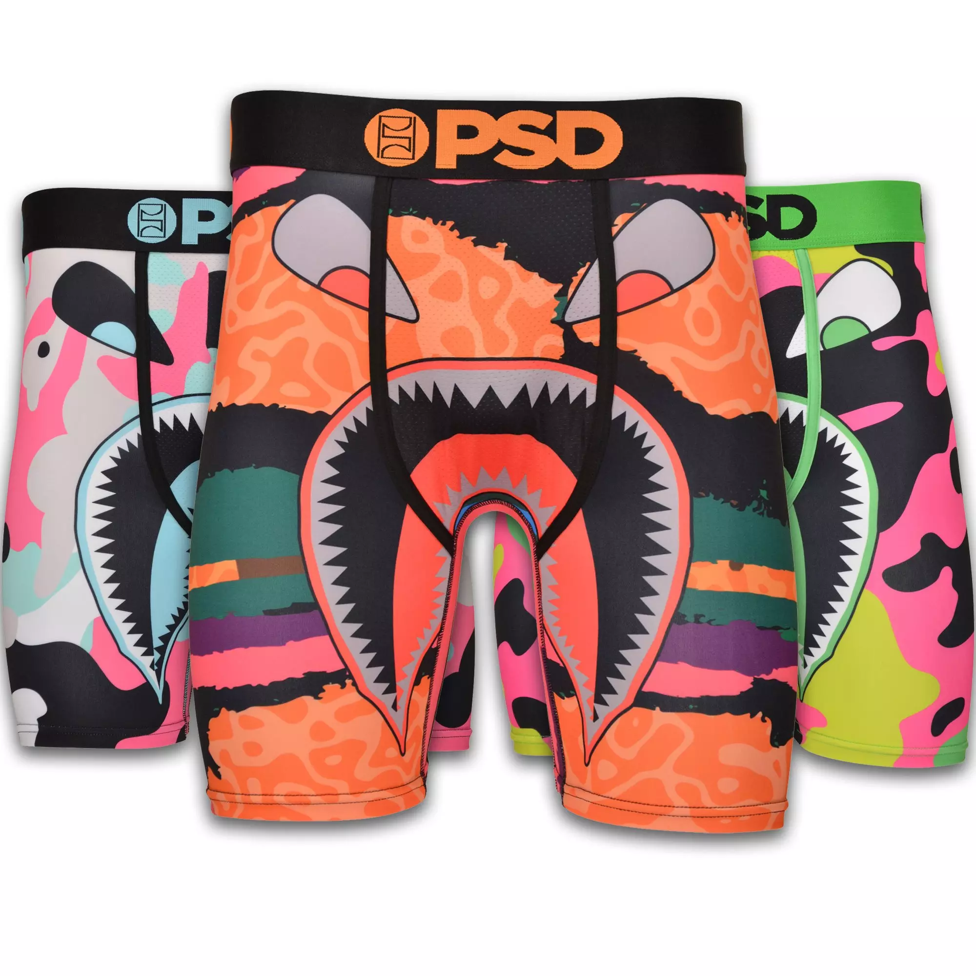 PSD Men's Warface Camo Glow Underwear-3PK - Hibbett